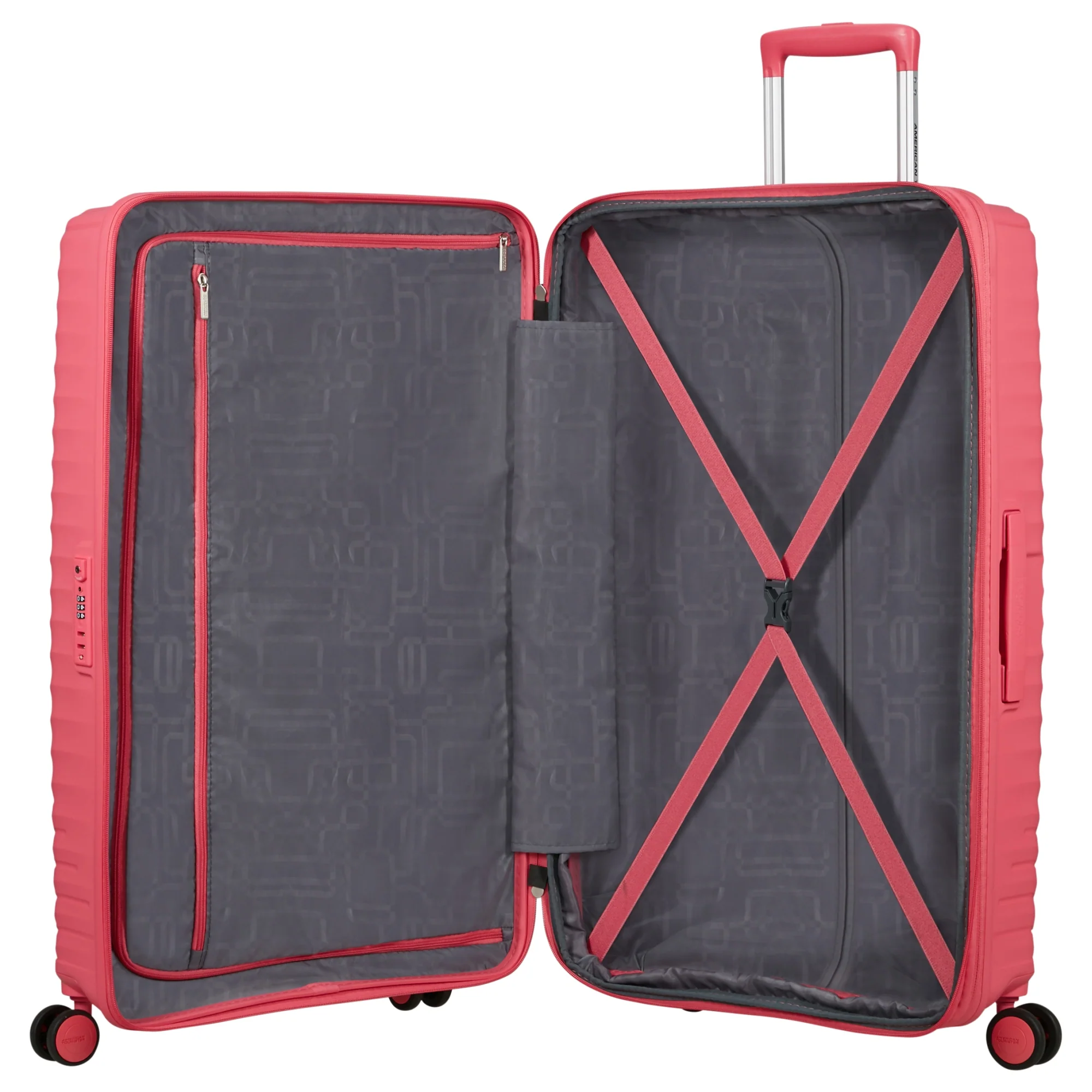 American Tourister Selection Diablast - 4-Rollen-Trolley 77 cm erw. (pink glitch) - Image 7