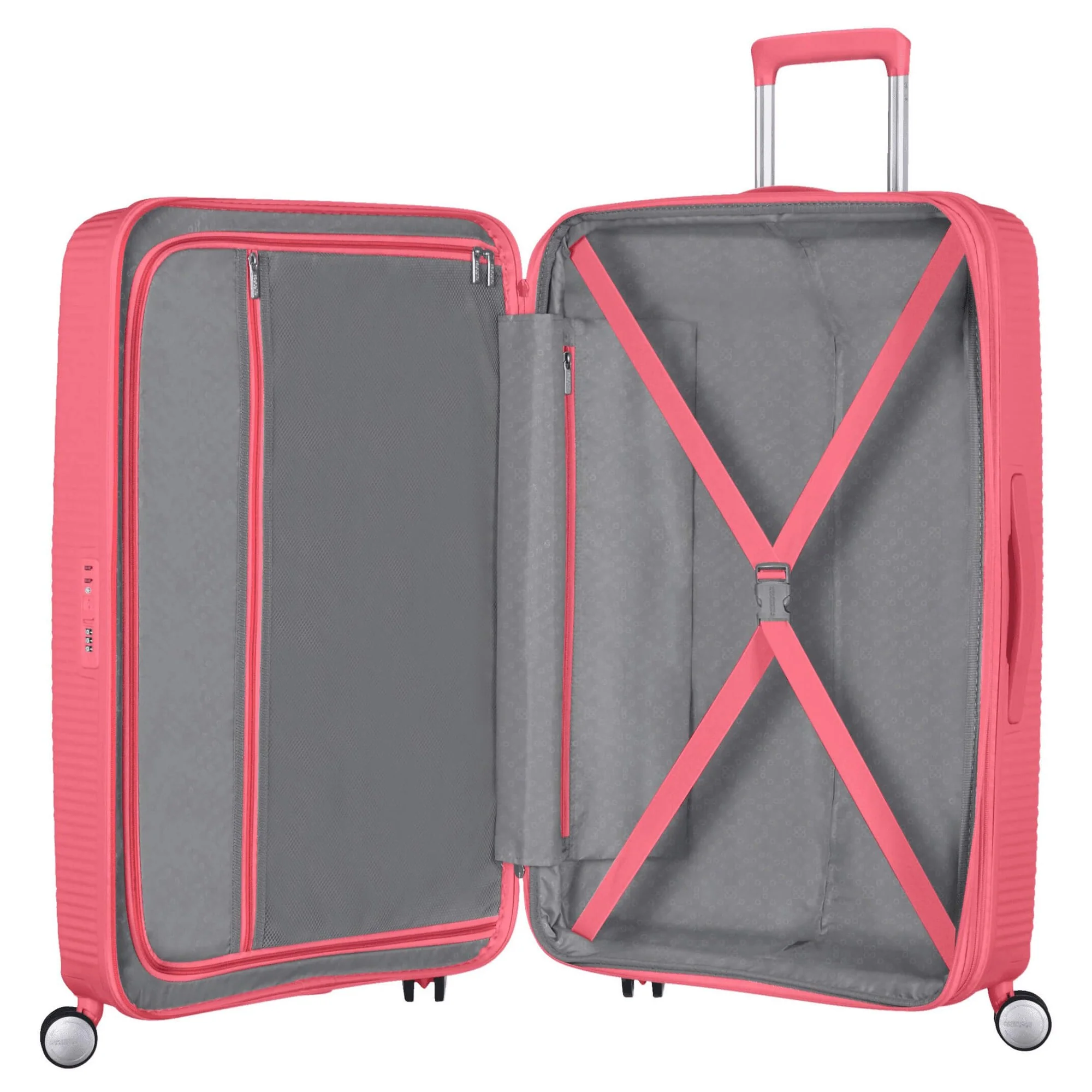 American Tourister Soundbox - 4-Rollen-Trolley 77 cm (sun kissed coral) - Image 5