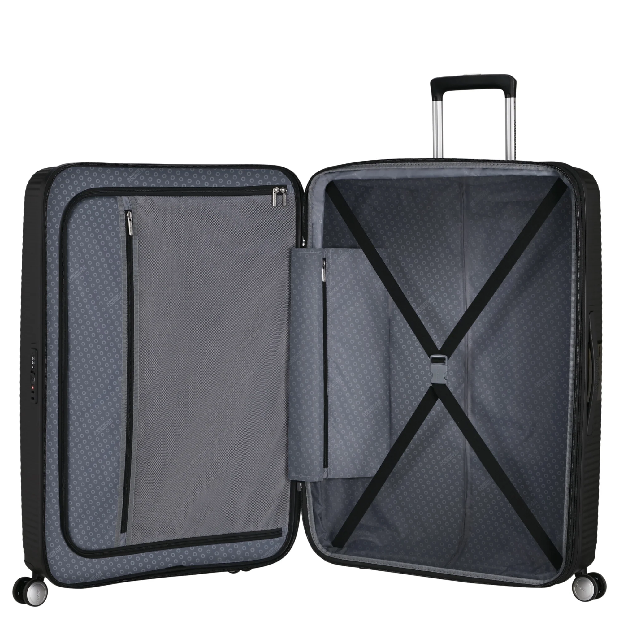 American Tourister Soundbox - 4-Rollen-Trolley 80 cm erw. (schwarz) - Image 7