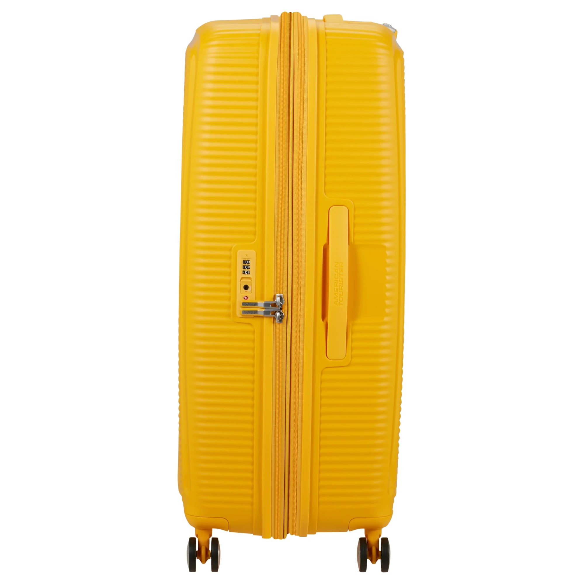 American Tourister Soundbox - 4-Rollen-Trolley 80 cm erw. (gelb) - Image 3