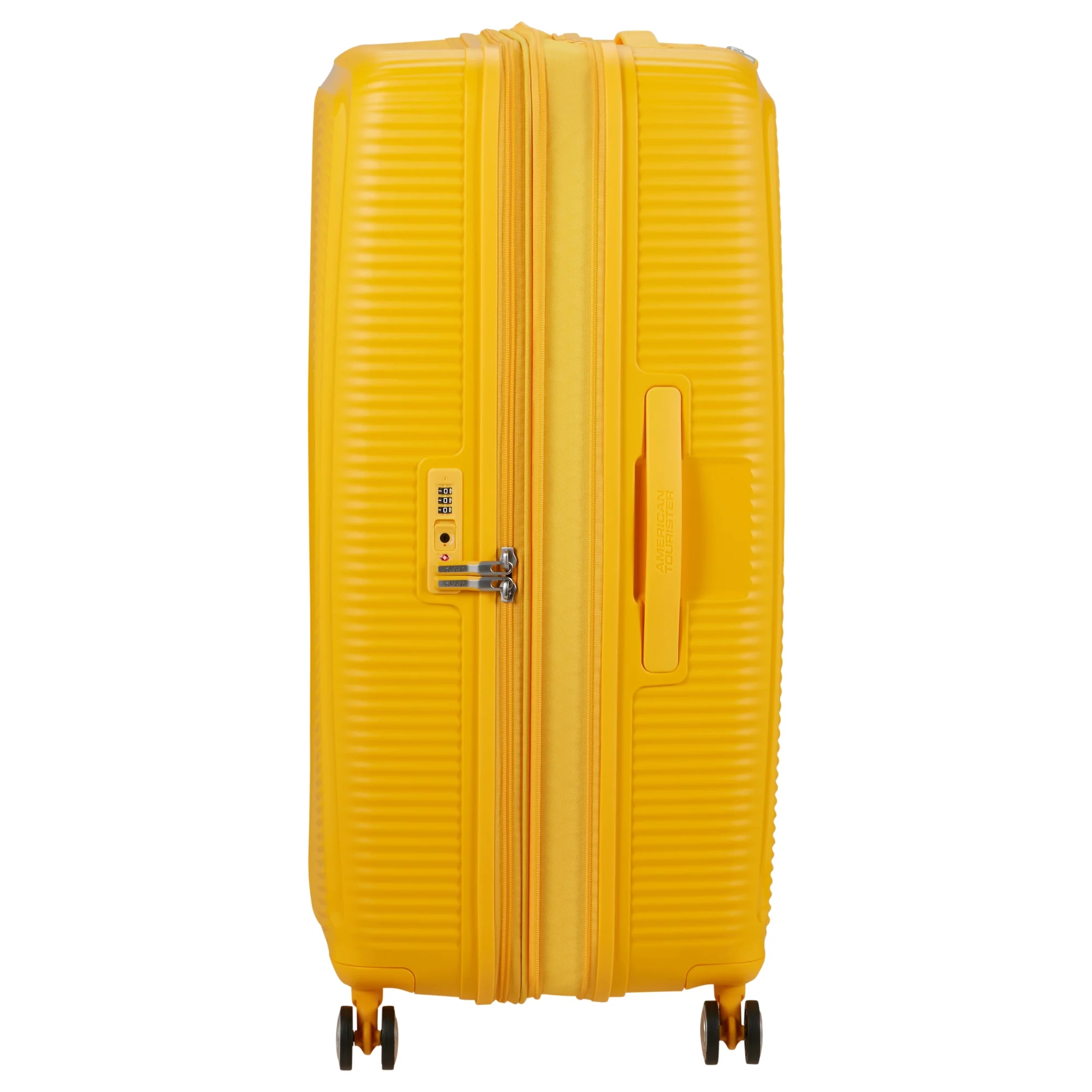American Tourister Soundbox - 4-Rollen-Trolley 80 cm erw. (gelb) - Image 4