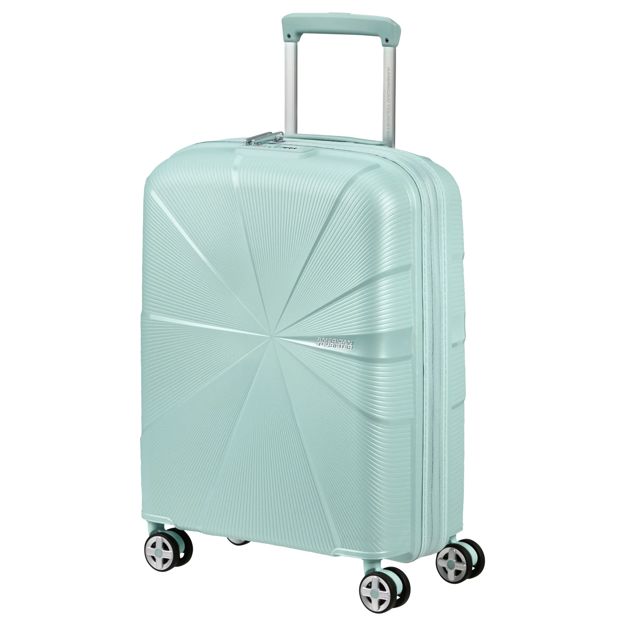 American Tourister Starvibe - 4-Rollen-Kabinentrolley 55 cm erw. (blau) - Image 2