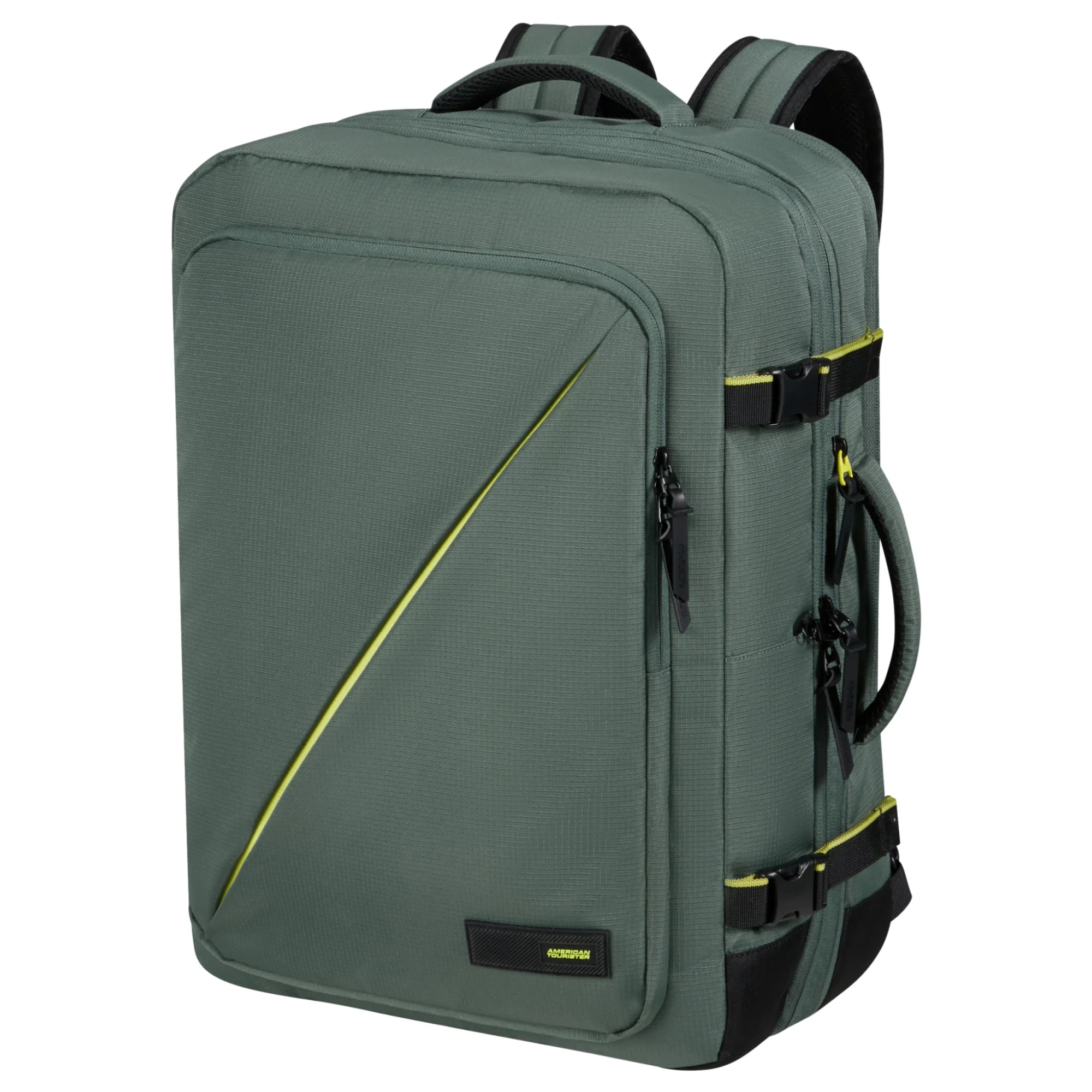American Tourister Take2Cabin - Reiserucksack 17.3" L 55 cm erw. (grün) - Image 2