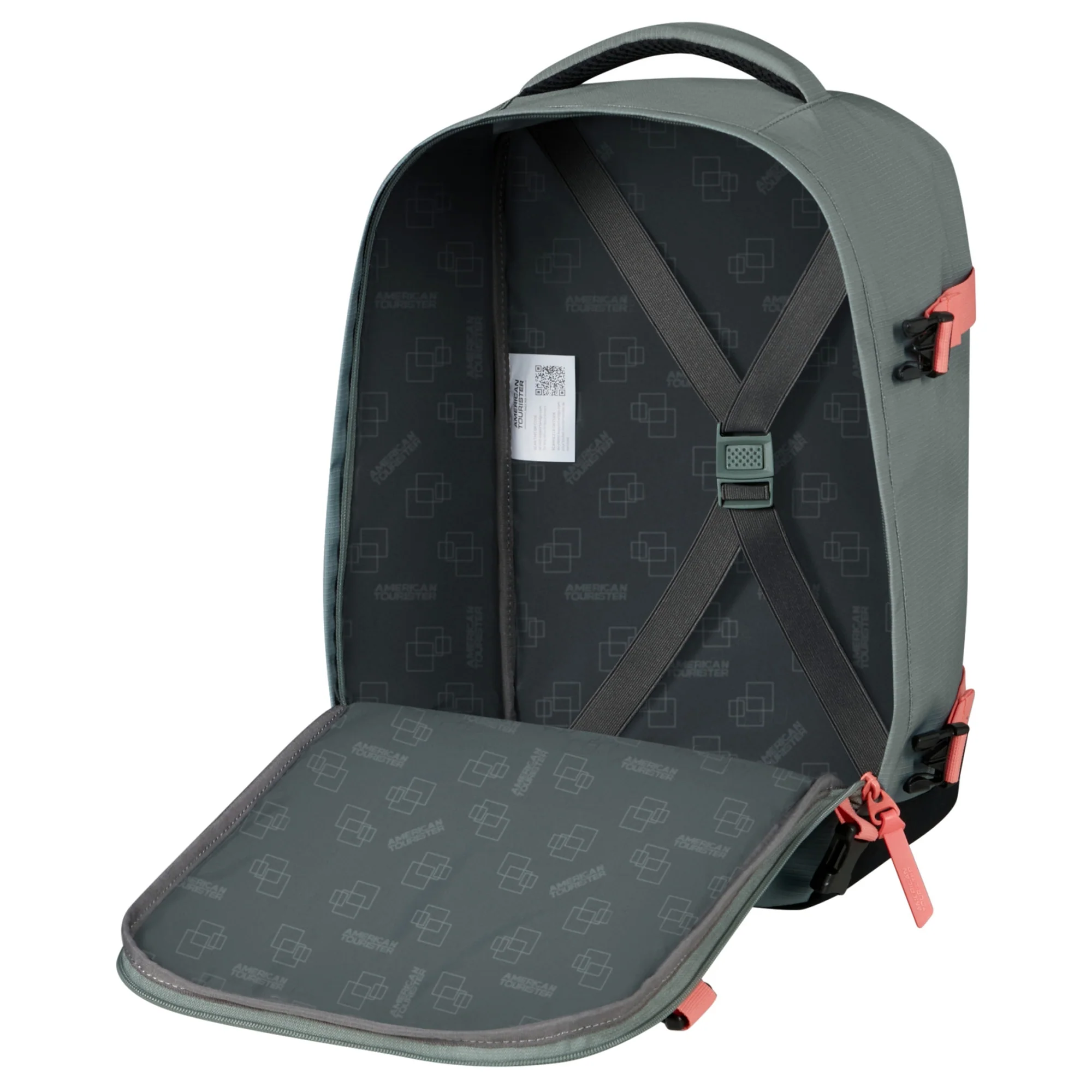 American Tourister Take2Cabin - Reiserucksack S 40 cm (grün) - Image 5