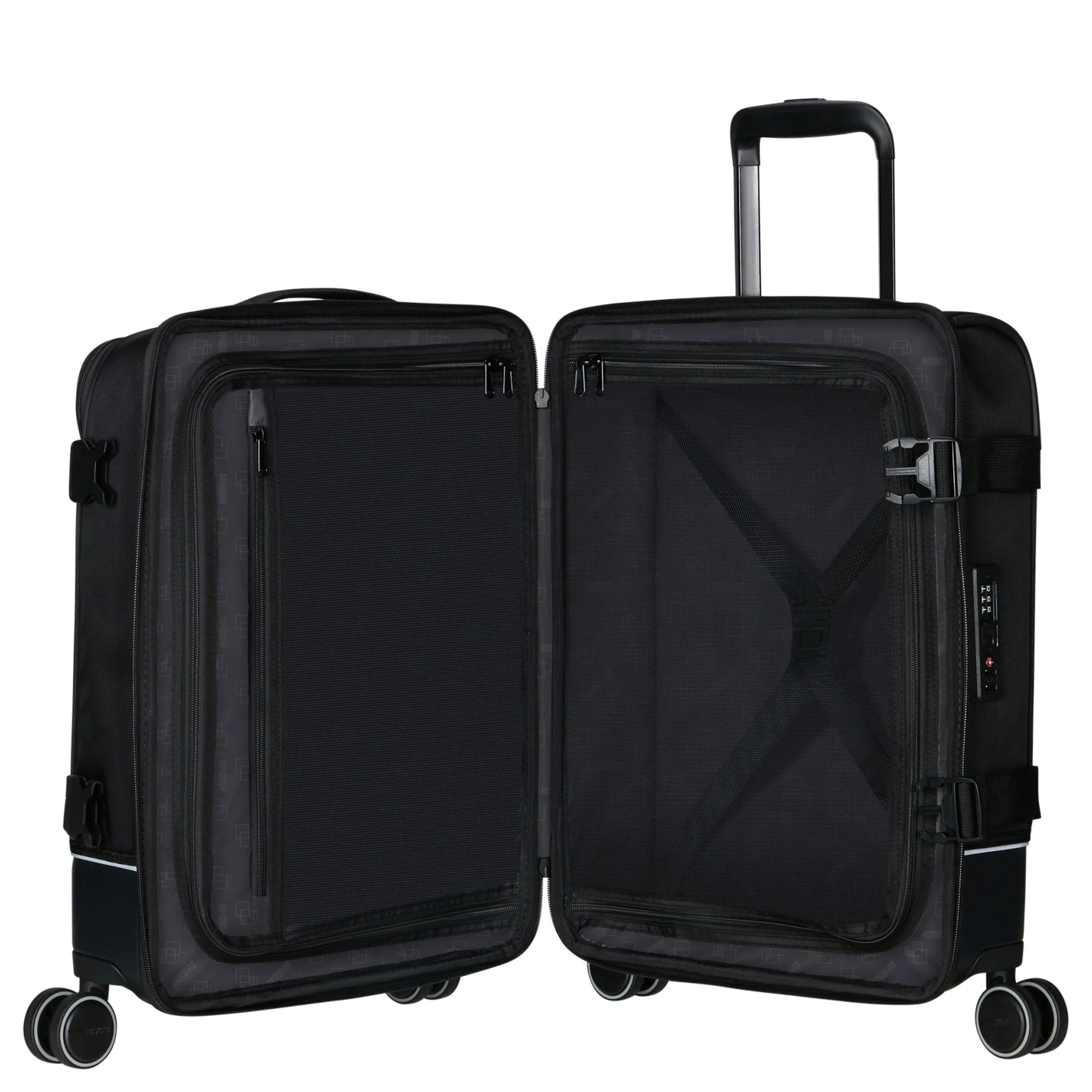American Tourister Urban Track - 4-Rollen-Kabinentrolley 55 cm (schwarz) - Image 4