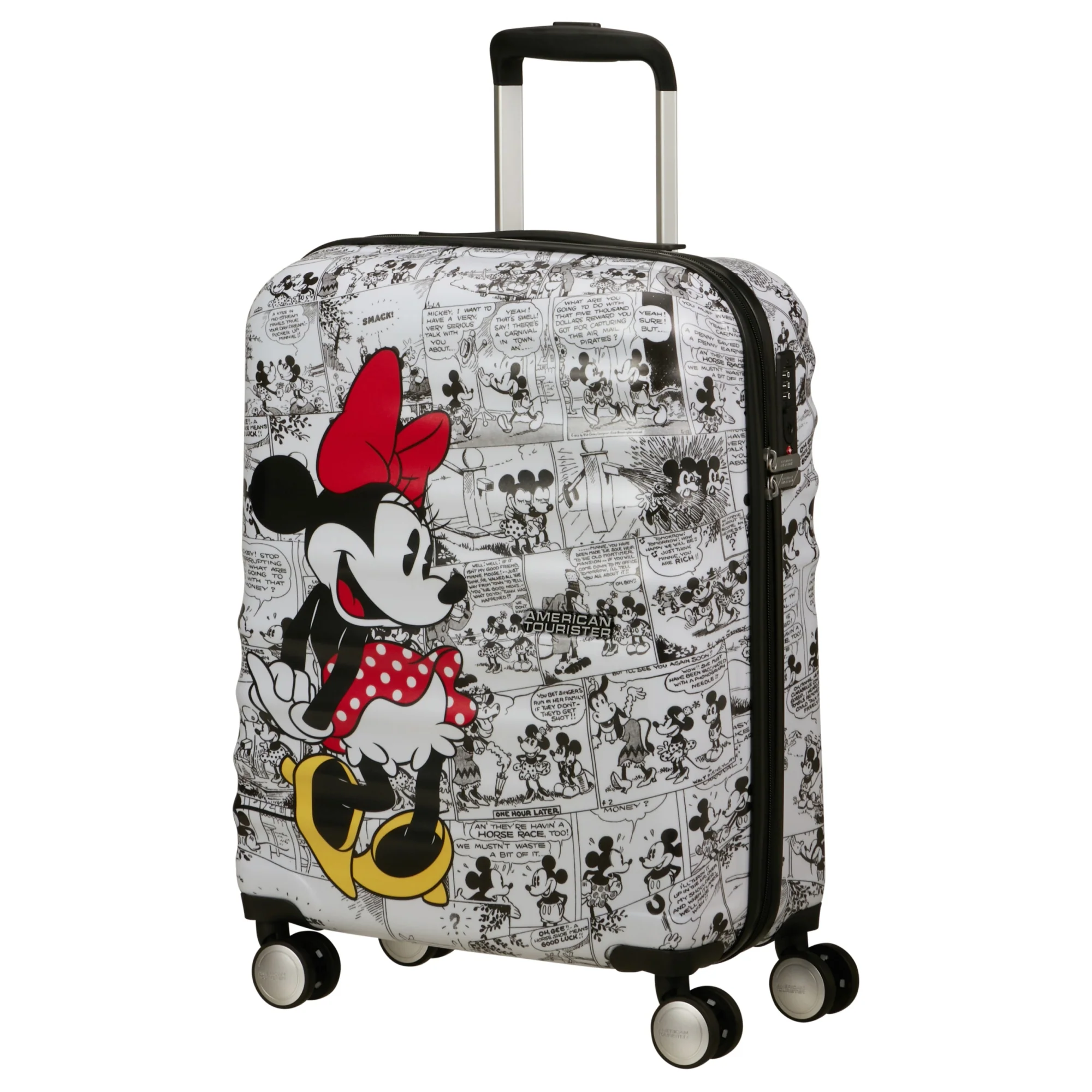 American Tourister Wavebreaker Disney - 4-Rollen-Kabinentrolley 55 cm (weiß) - Image 2