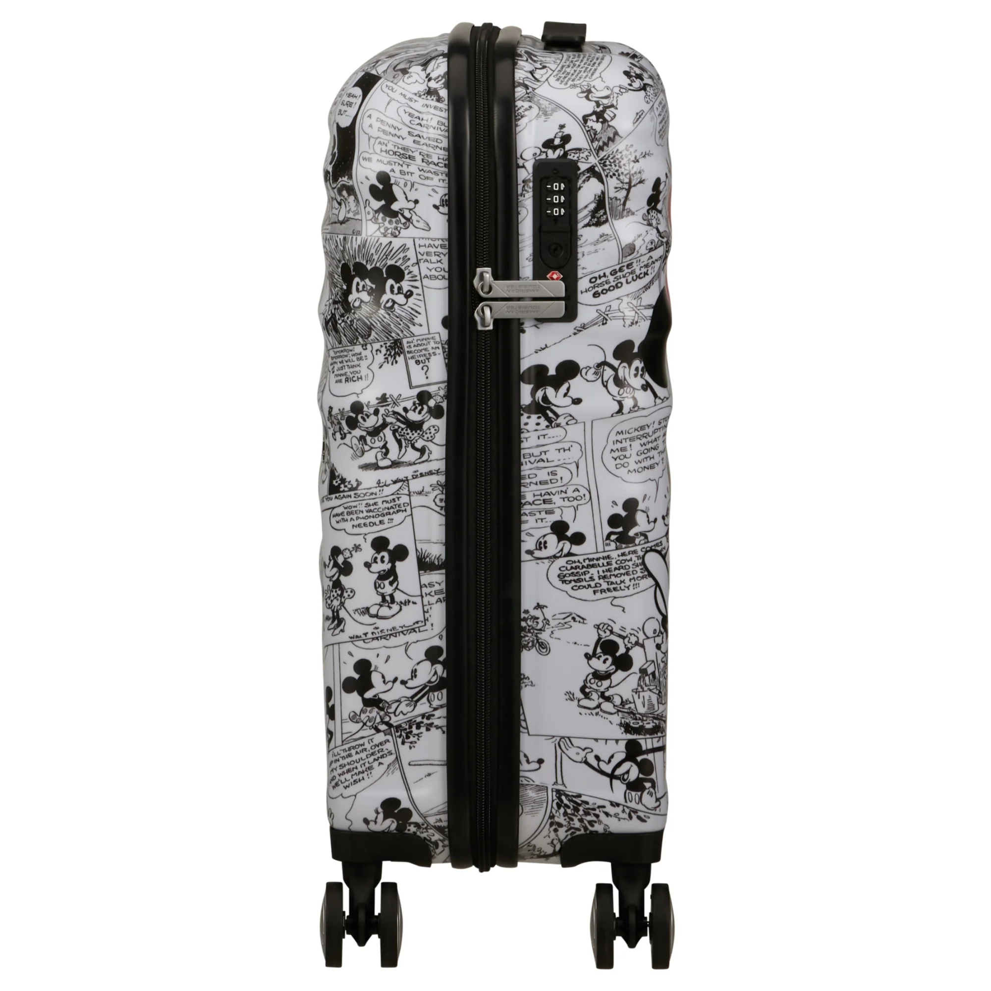 American Tourister Wavebreaker Disney - 4-Rollen-Kabinentrolley 55 cm (weiß) - Image 3