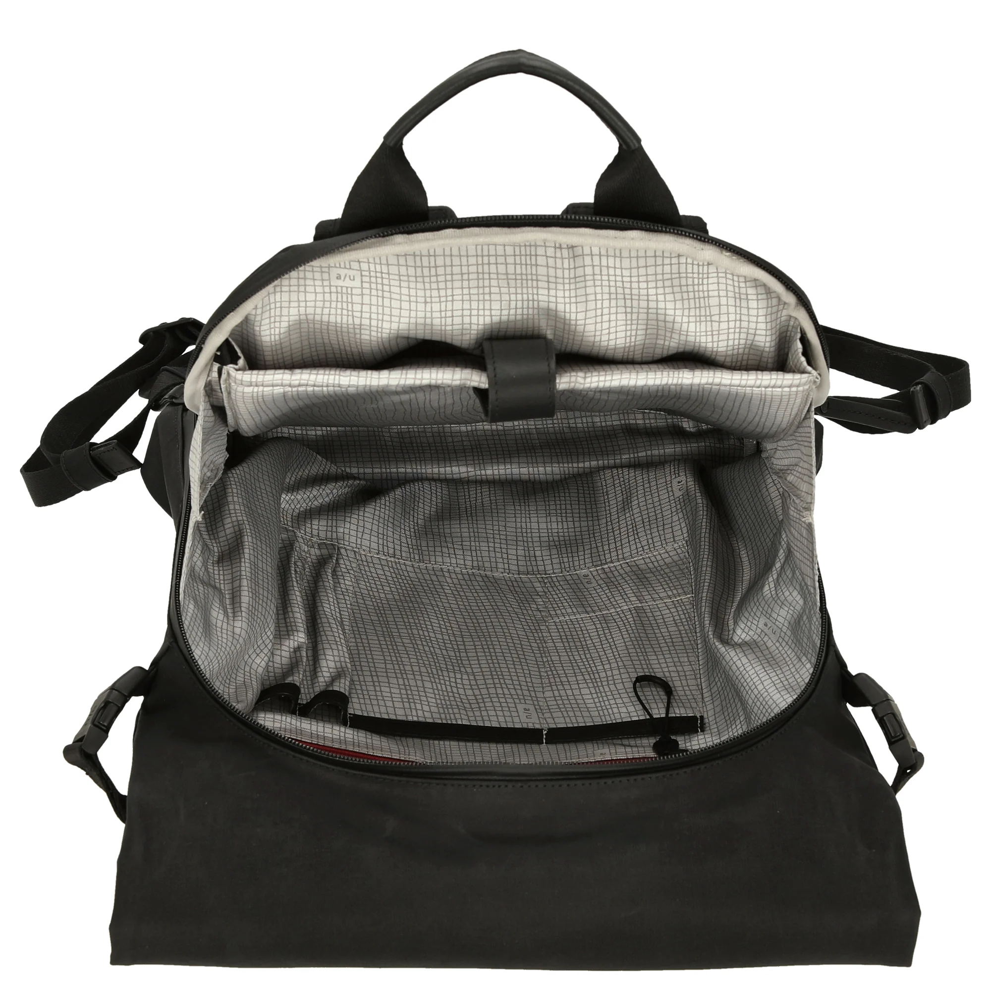 aunts & uncles Japan Fukui Rolltop - Rucksack 15" 42.5 cm (black) - Image 6