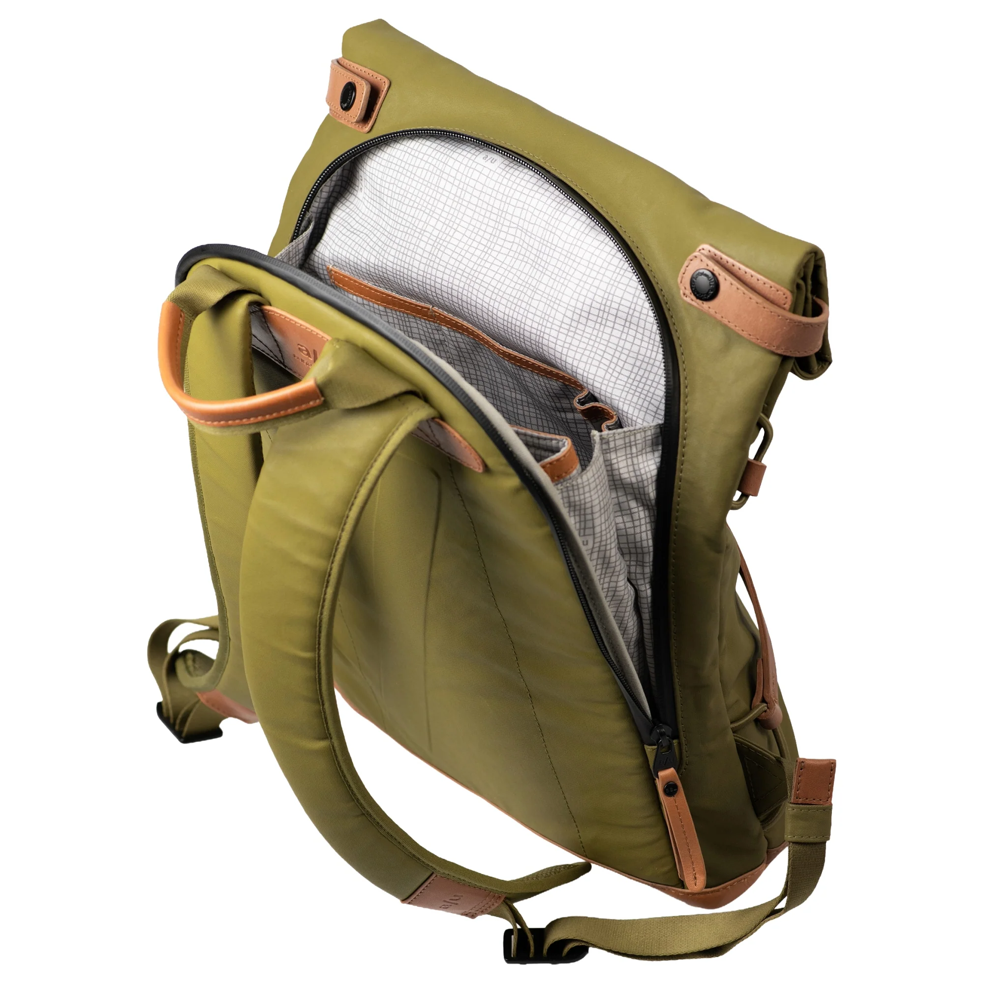 aunts & uncles Japan Yokohama Rolltop - Rucksack 13" 40 cm (marshland) - Image 6