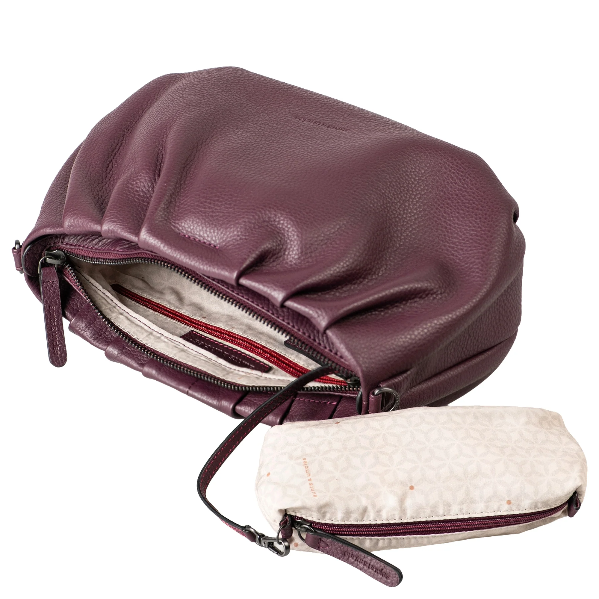 aunts & uncles Philocalists Pearl - Schultertasche 32 cm (merlot) - Image 5