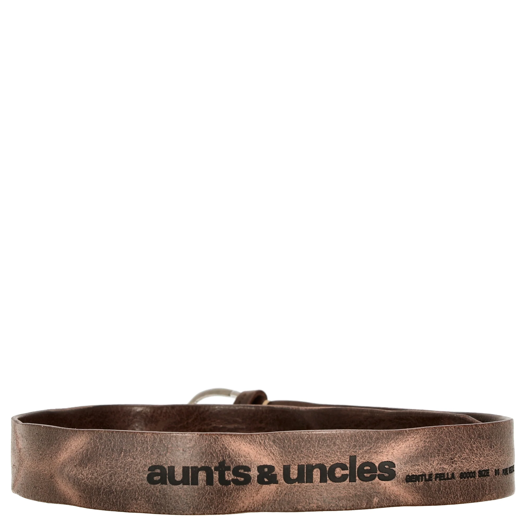 aunts & uncles Trousers Pride Gentle Fella - patch Ledergürtel (dark brown, 110 cm) - Image 2