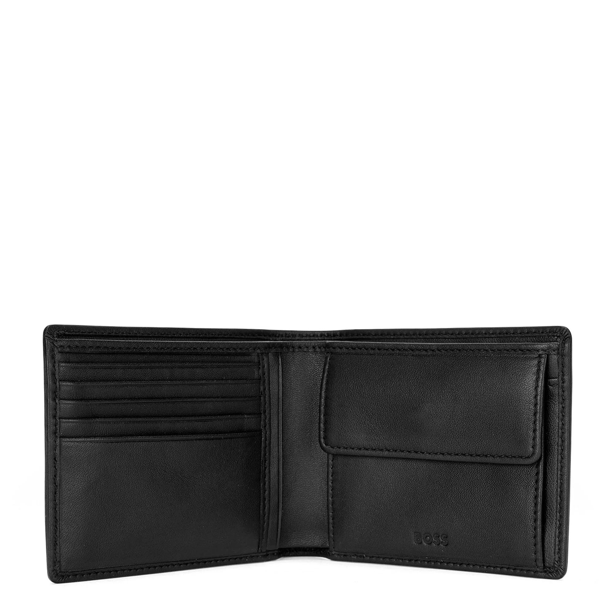 BOSS Asolo - Herrengeldbörse 5cc Leder 12 cm (black) - Image 2