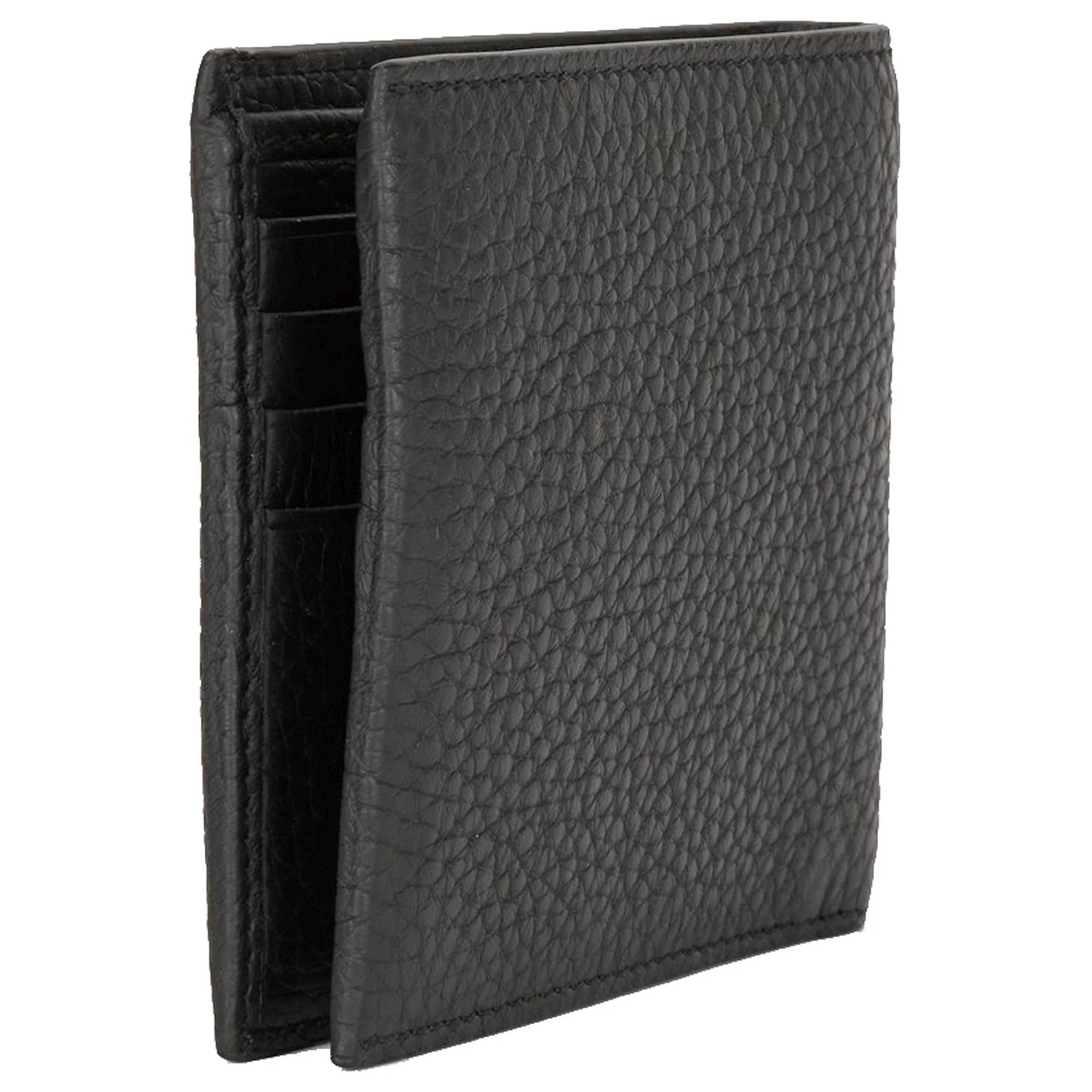 BOSS Crosstown - Herrengeldbörse 8cc Leder 11 cm (black) - Image 2