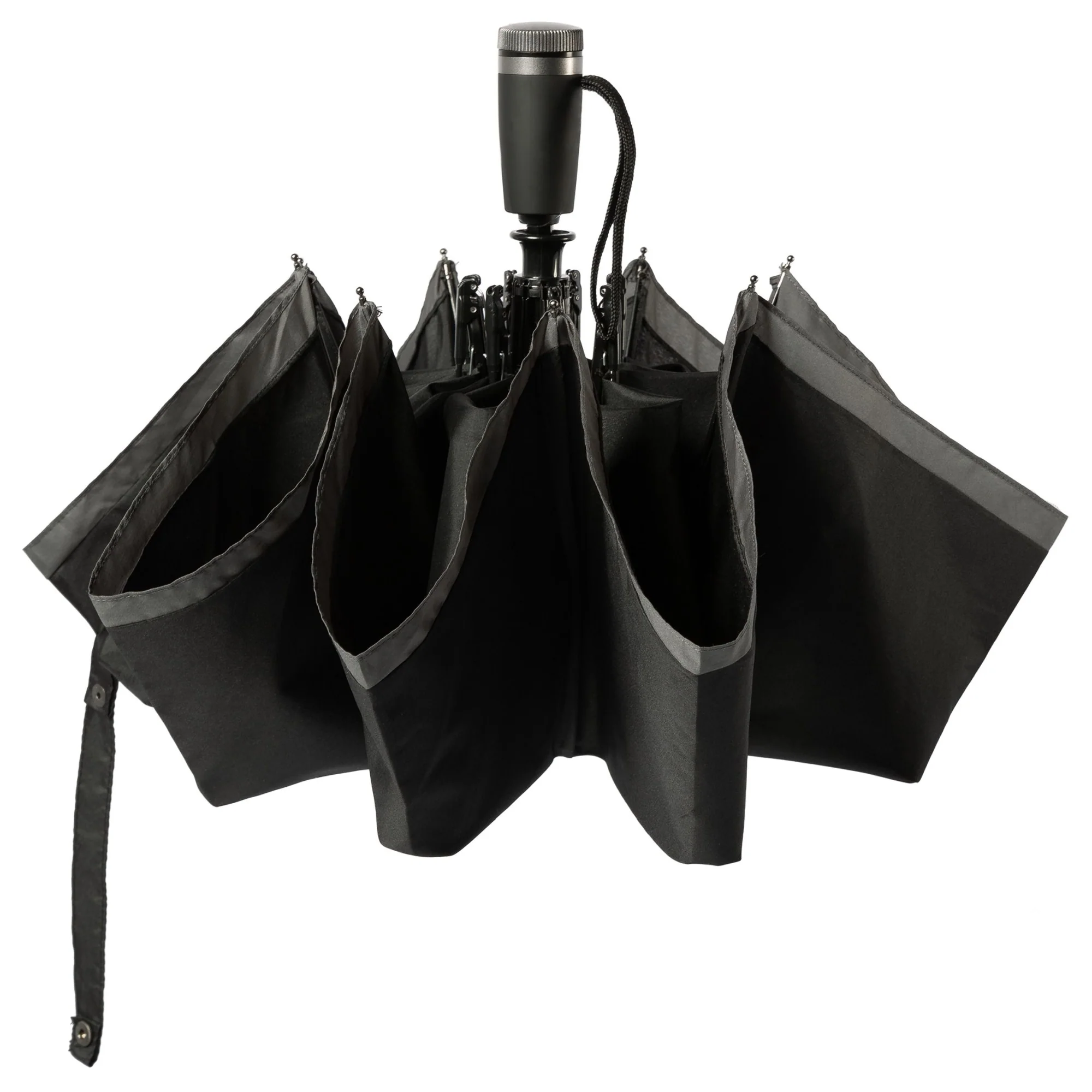 BOSS Gear - Taschenschirm Regenschirm 105 cm (black) - Image 5
