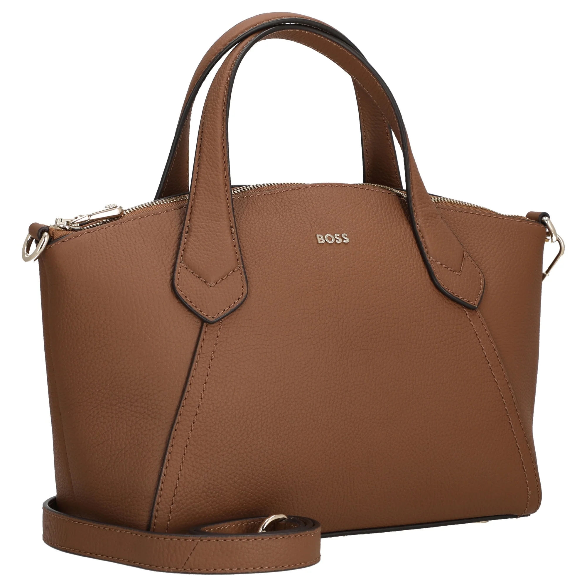 BOSS Lenah Zip Tote - Henkeltasche S 24 cm (medium brown) - Image 5
