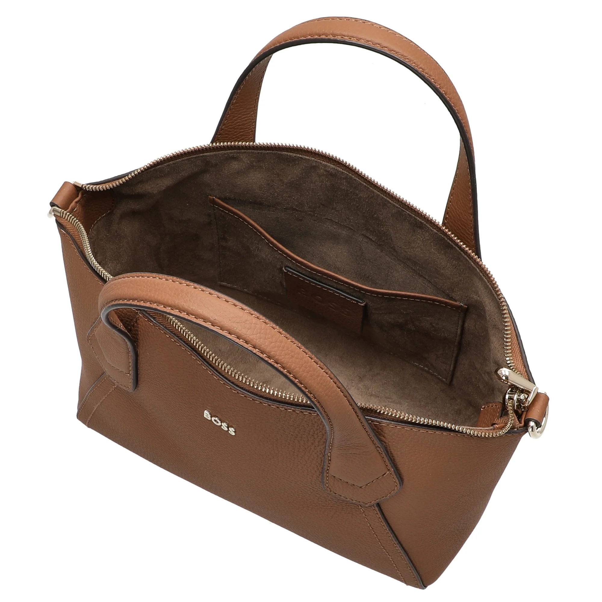 BOSS Lenah Zip Tote - Henkeltasche S 24 cm (medium brown) - Image 6