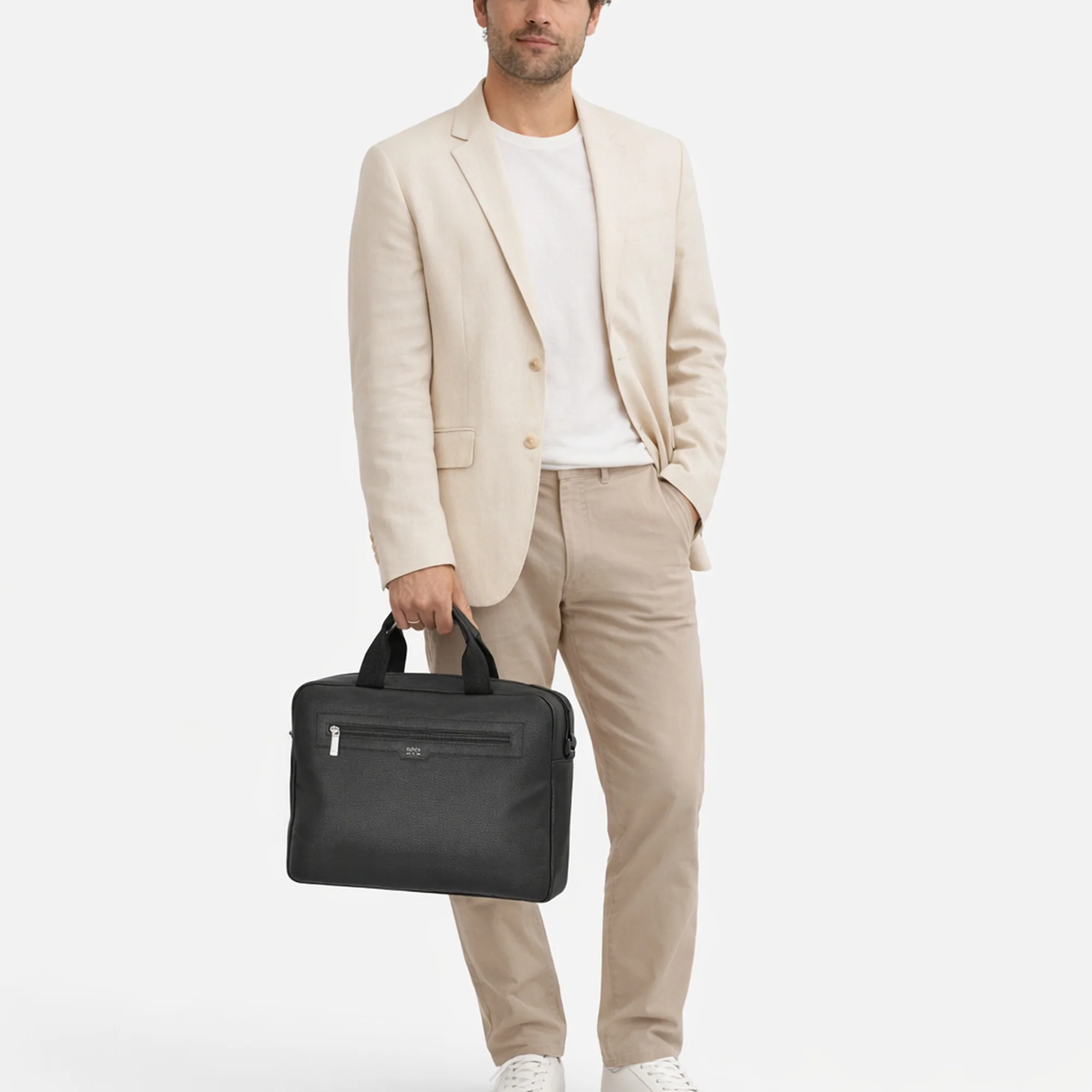BOSS Men Lewys - Aktentasche 15" 40 cm (black) - Image 7