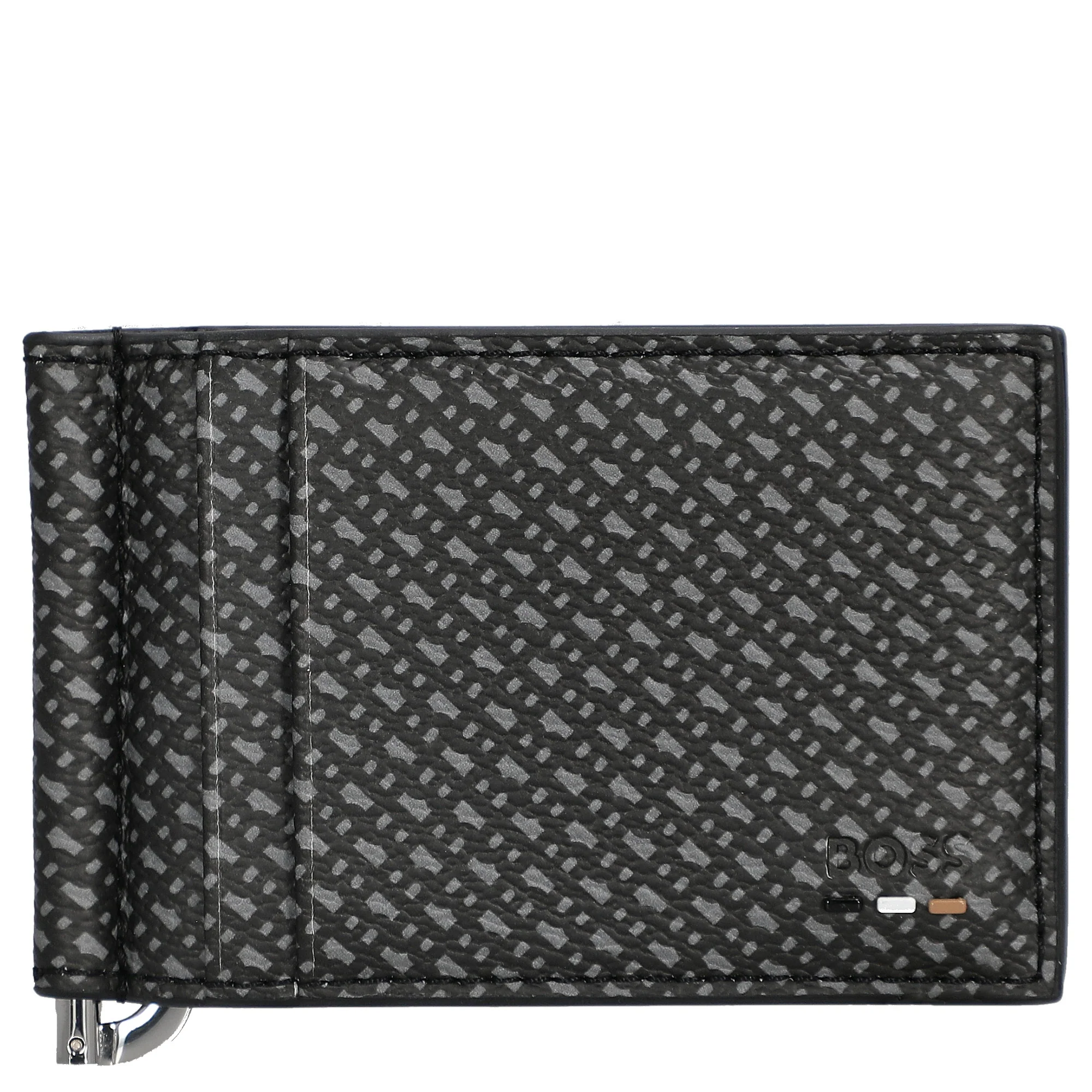BOSS Ray MN - Kreditkartenetui 6cc mit Geldscheinklammer 10 cm (black)
