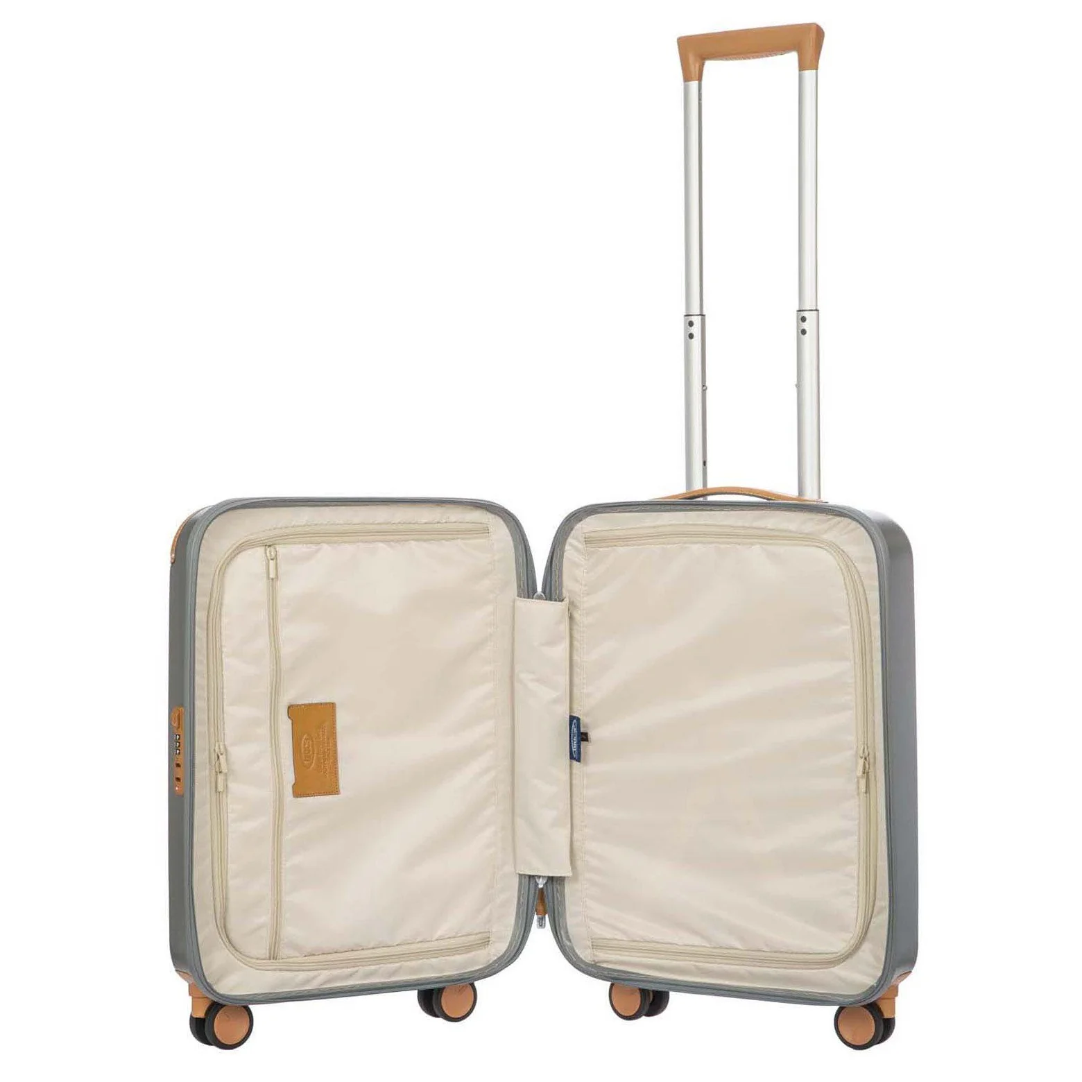 Brics Amalfi - 4-Rollen-Kabinentrolley S 55 cm (silver) - Image 6