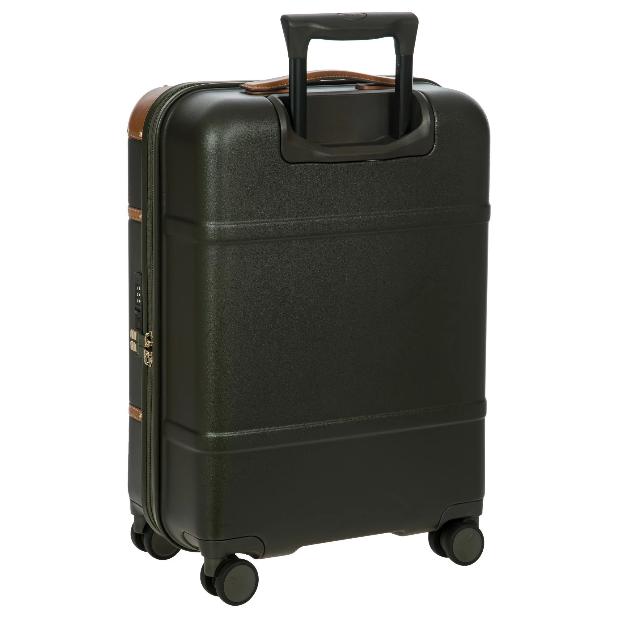 Brics Bellagio - 4-Rollen-Kabinentrolley 55 cm recycelt (olive) - Image 4