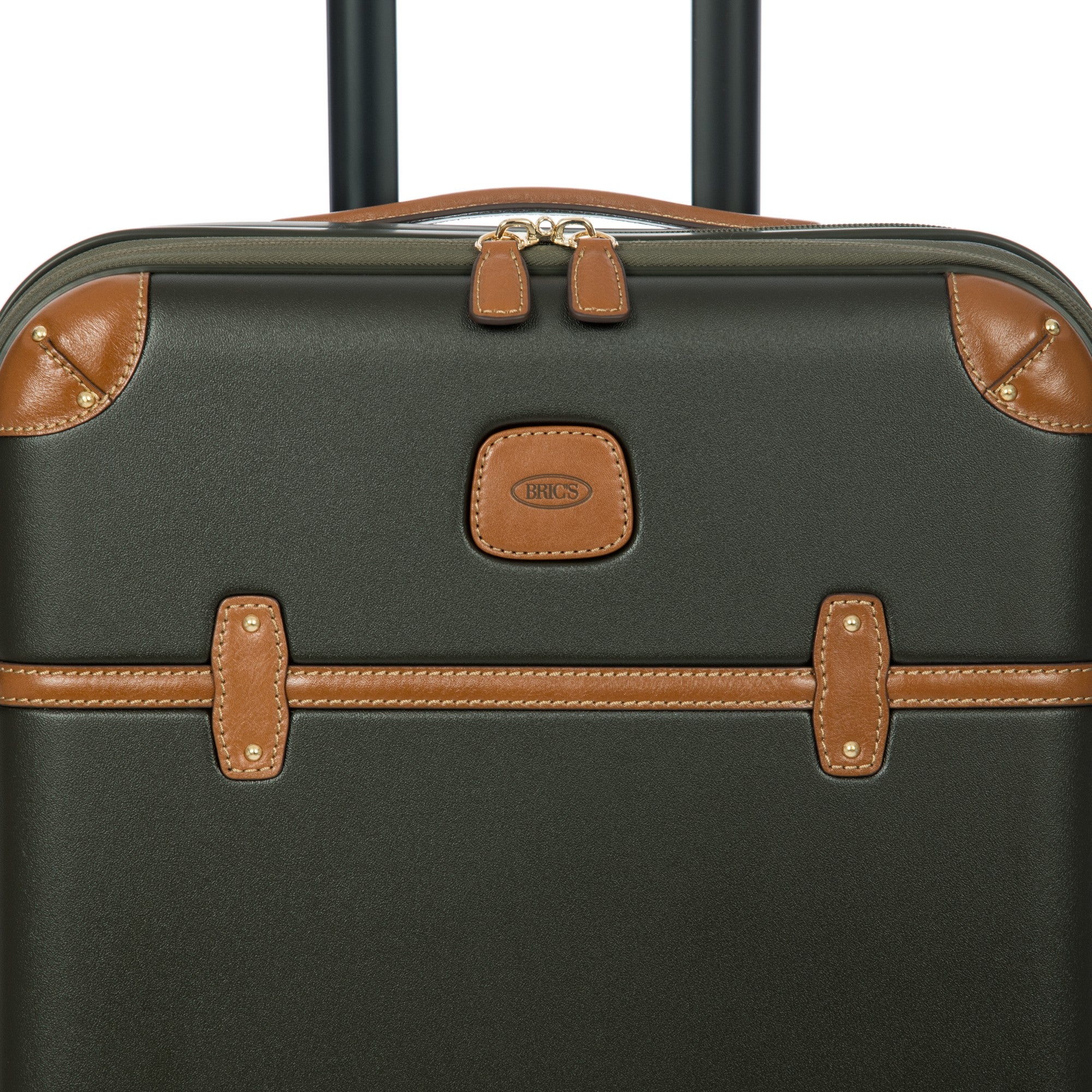 Brics Bellagio - 4-Rollen-Kabinentrolley mit Vortasche 55 cm erw. recycelt (olive) - Image 9