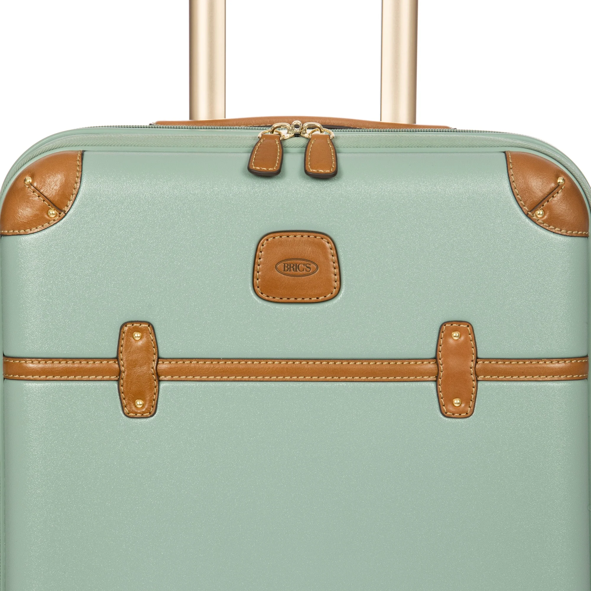 Brics Bellagio - 4-Rollen-Kabinentrolley mit Vortasche S 55 cm erw. USB (eucalyptus) - Image 10