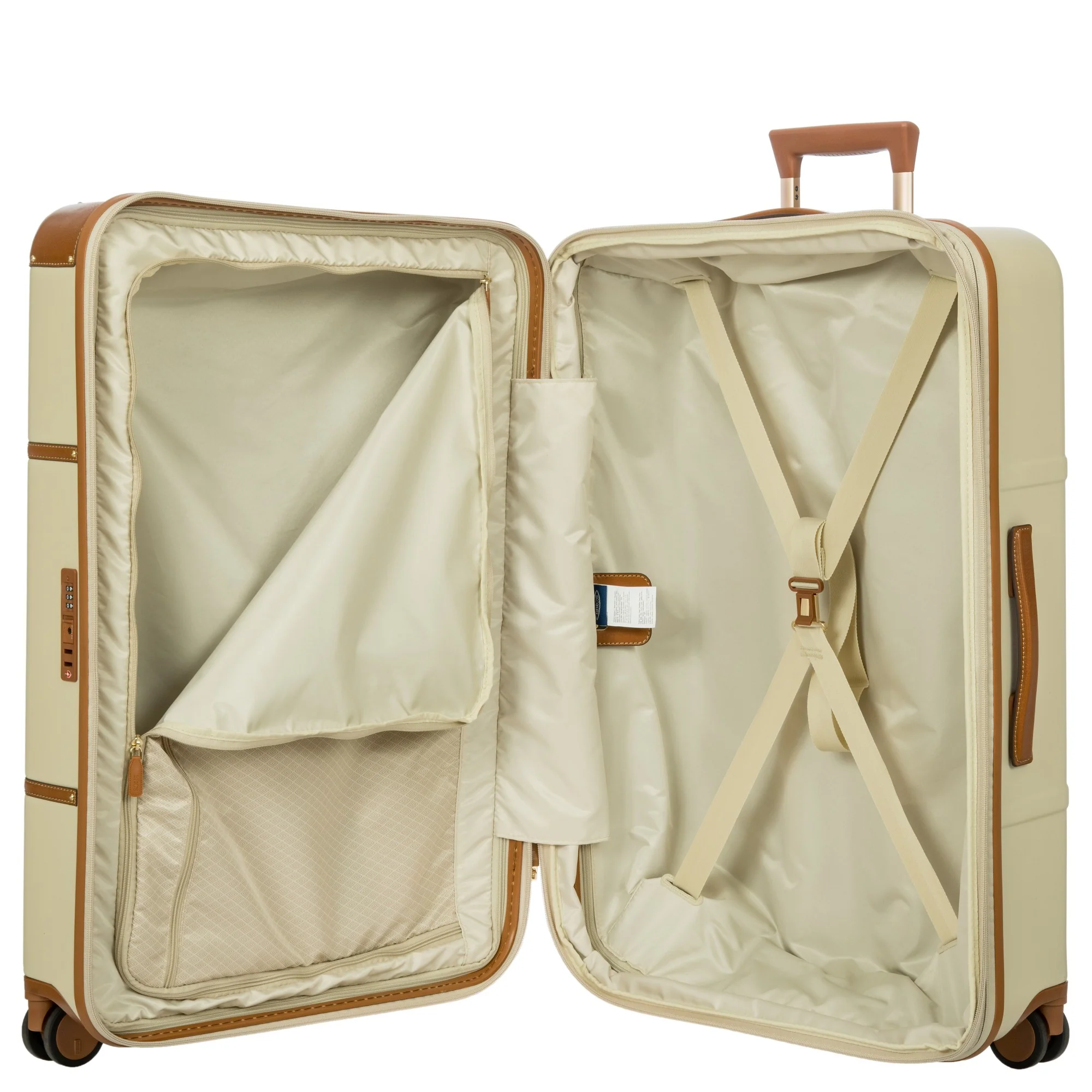 Brics Bellagio - 4-Rollen-Trolley 76 cm erw. recycelt (cream) - Image 7