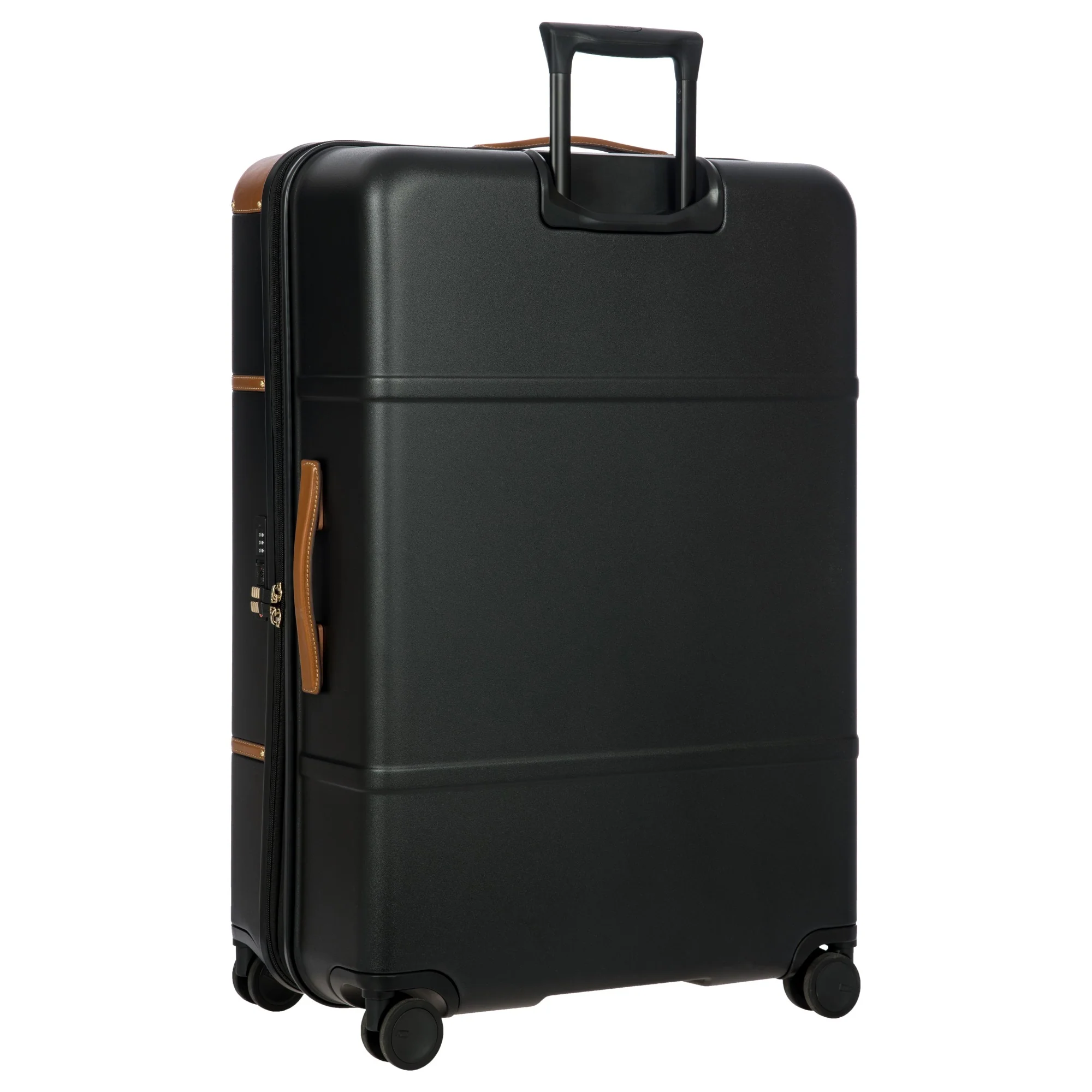 Brics Bellagio - 4-Rollen-Trolley 82 cm erw. recycelt (black/tan) - Image 3
