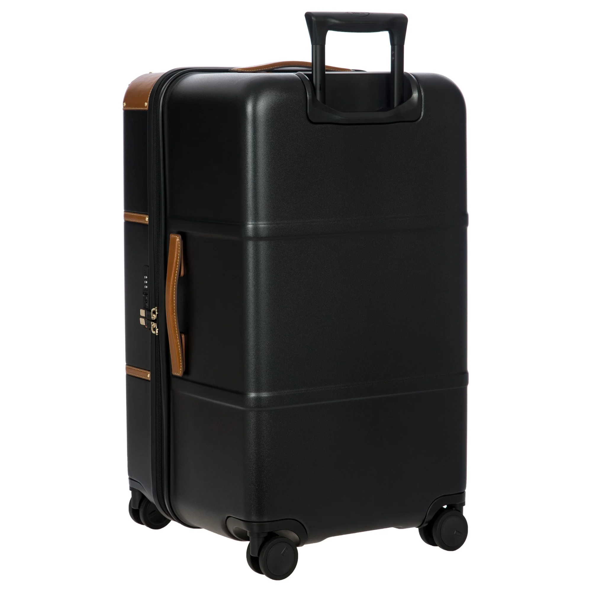 Brics Bellagio Trunk - 4-Rollen-Trolley 74 cm recycelt (black/tan) - Image 3
