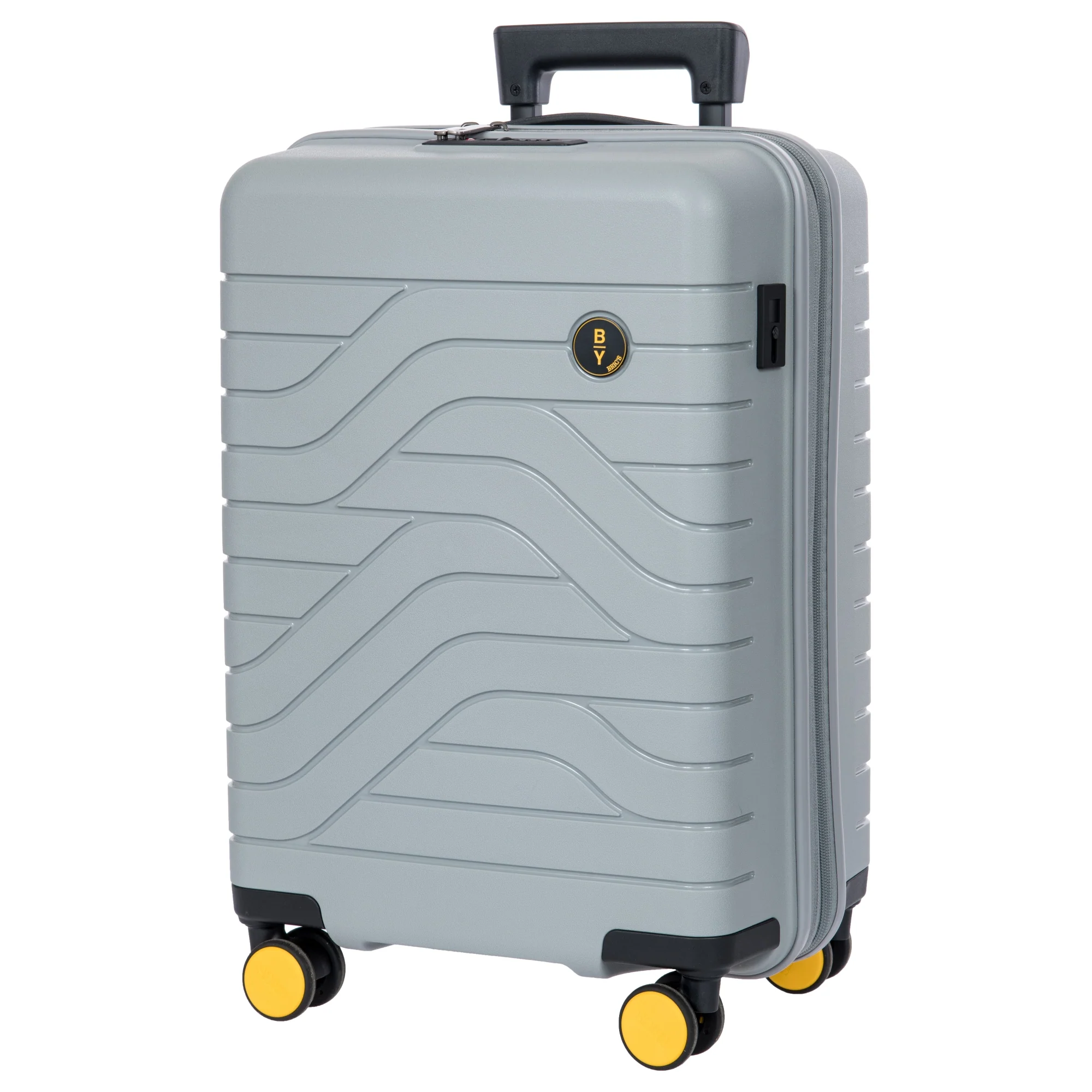Brics BY Ulisse - 4-Rollen-Kabinentrolley 55 cm erw. (grau) - Image 2