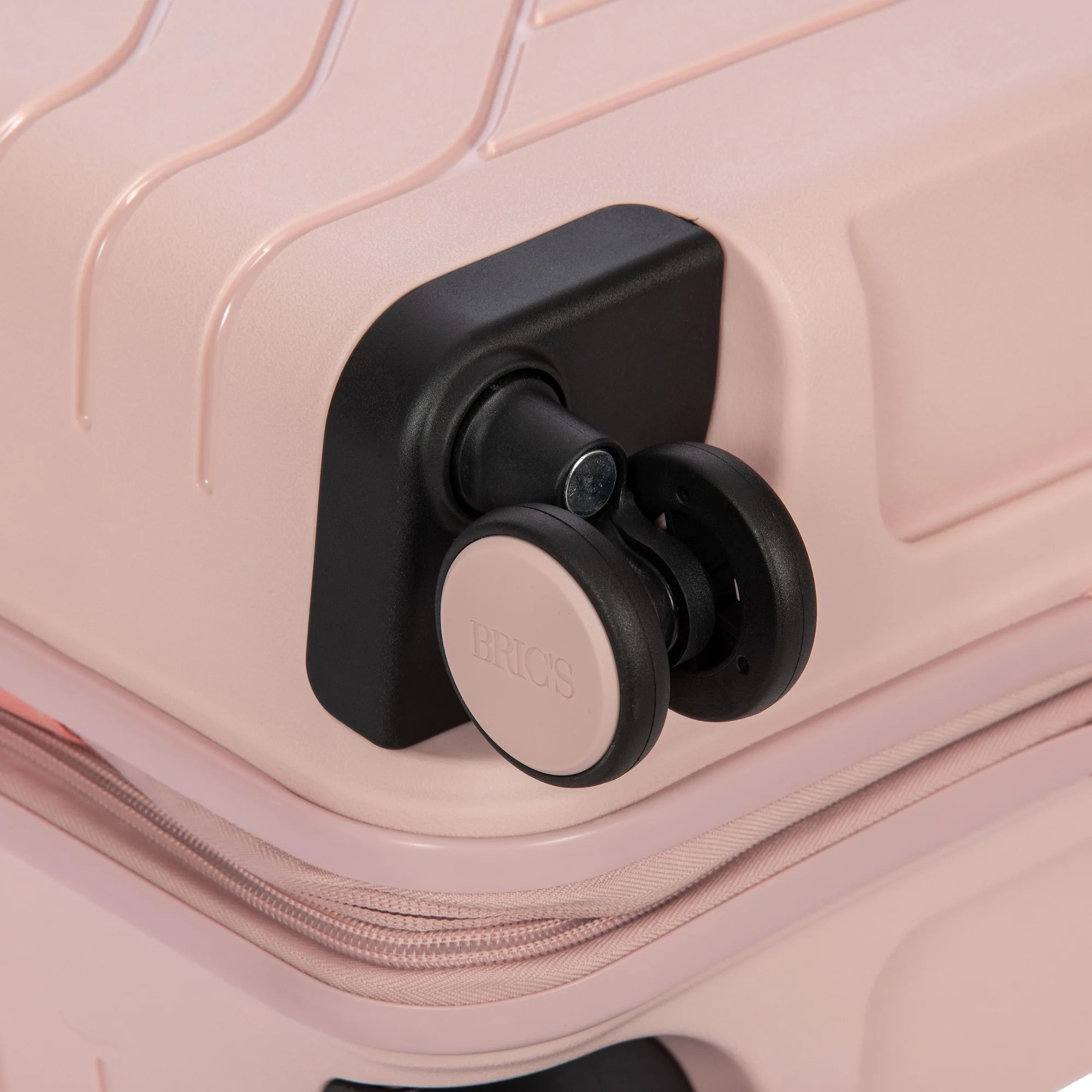 Brics BY Ulisse - 4-Rollen-Kabinentrolley 55 cm  erw. (pearl pink) - Image 6