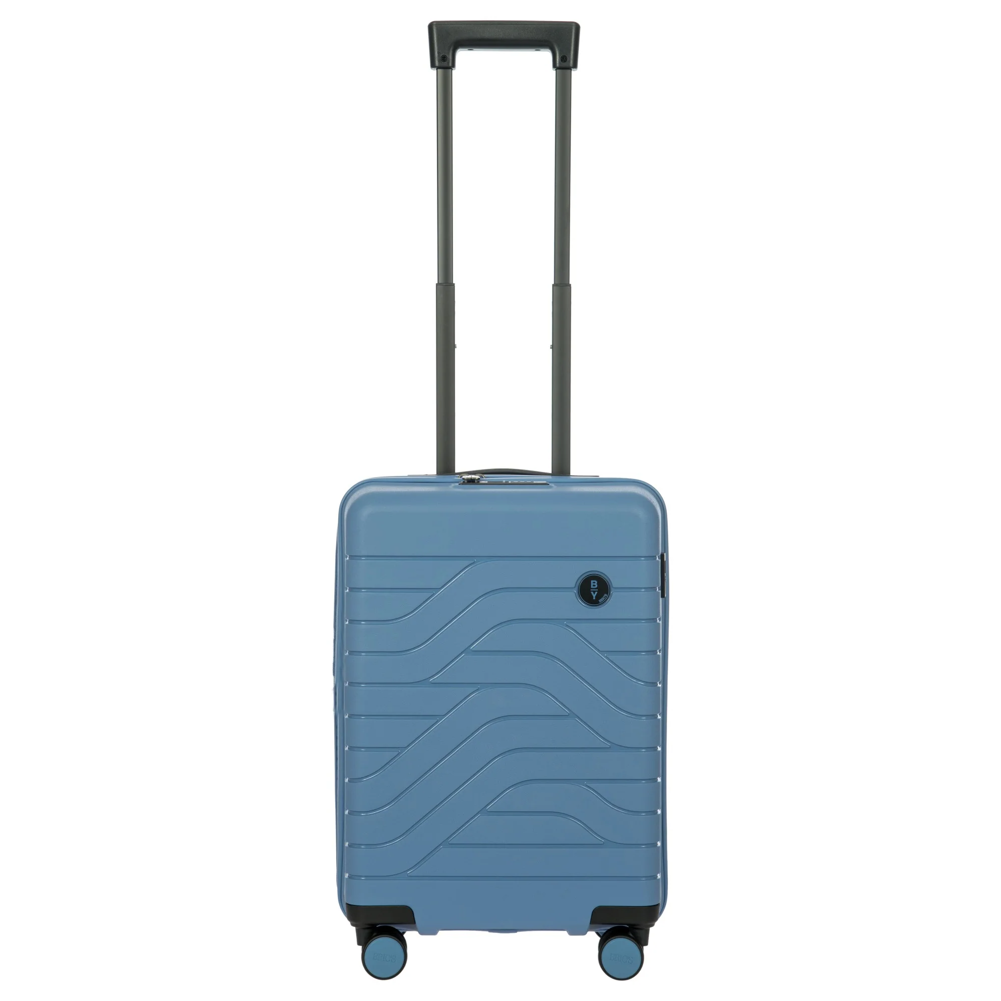 Brics BY Ulisse - 4-Rollen-Kabinentrolley 55 cm (grey blue)