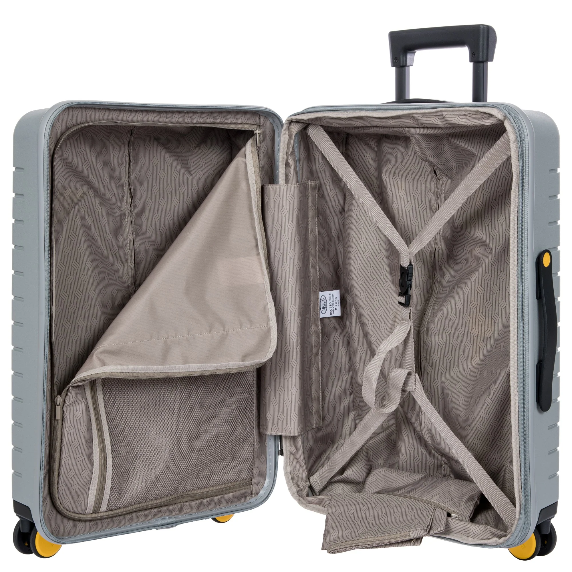 Brics BY Ulisse - 4-Rollen-Trolley 65 cm erw. (grau) - Image 7