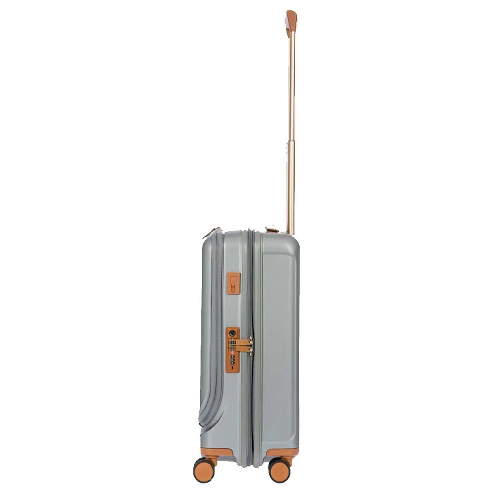 Brics Capri - 4-Rollen-Kabinentrolley mit Vortasche 55 cm (silver) - Image 3