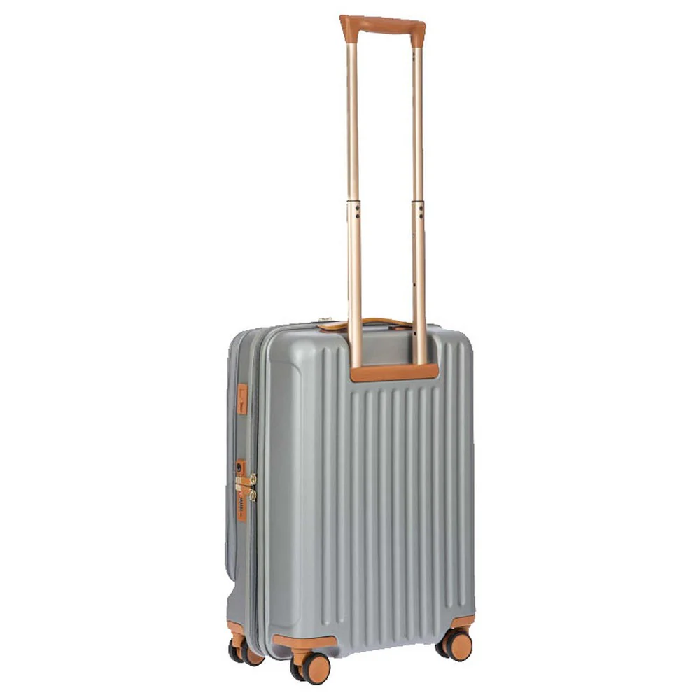 Brics Capri - 4-Rollen-Kabinentrolley mit Vortasche 55 cm (silver) - Image 4