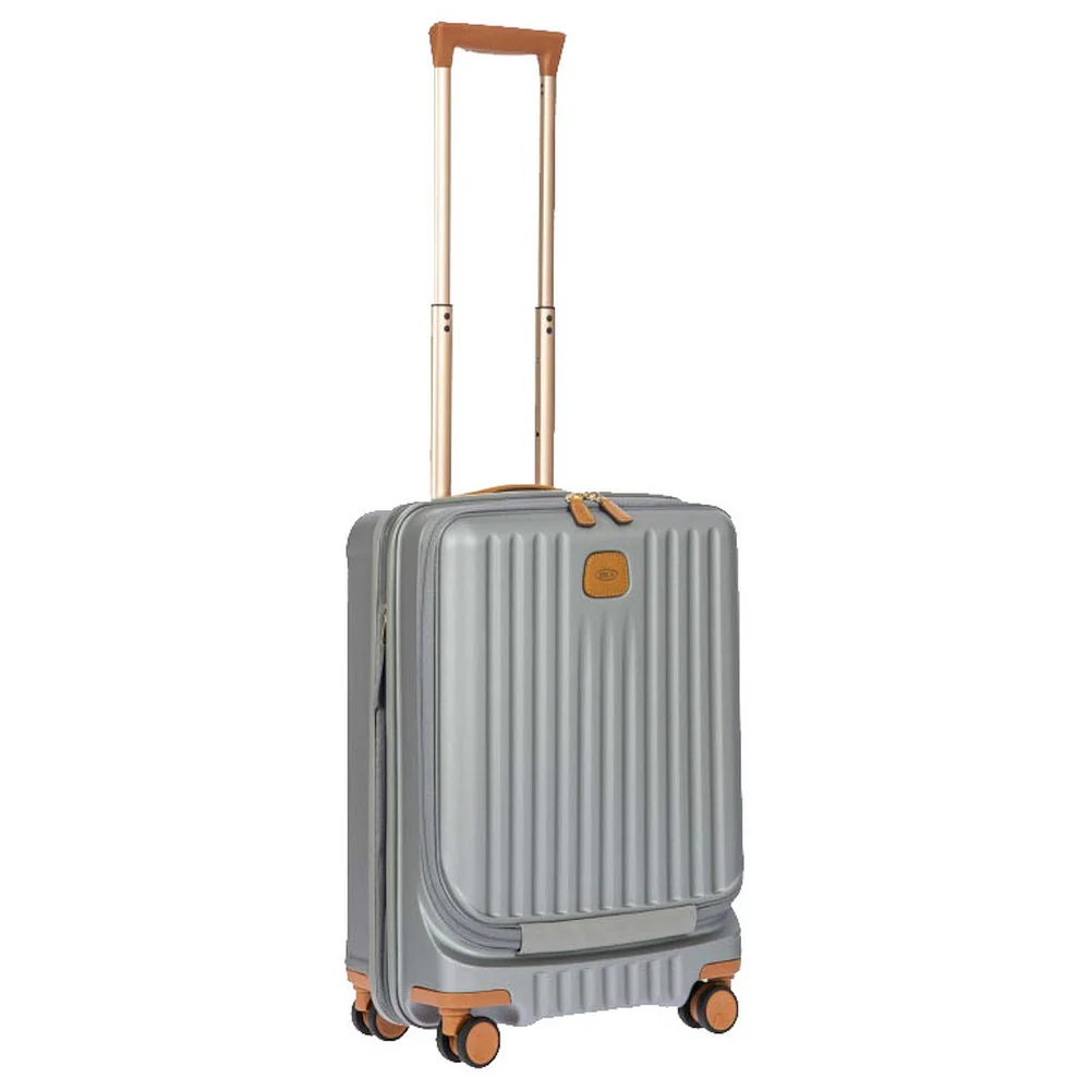 Brics Capri - 4-Rollen-Kabinentrolley mit Vortasche 55 cm (silver) - Image 5
