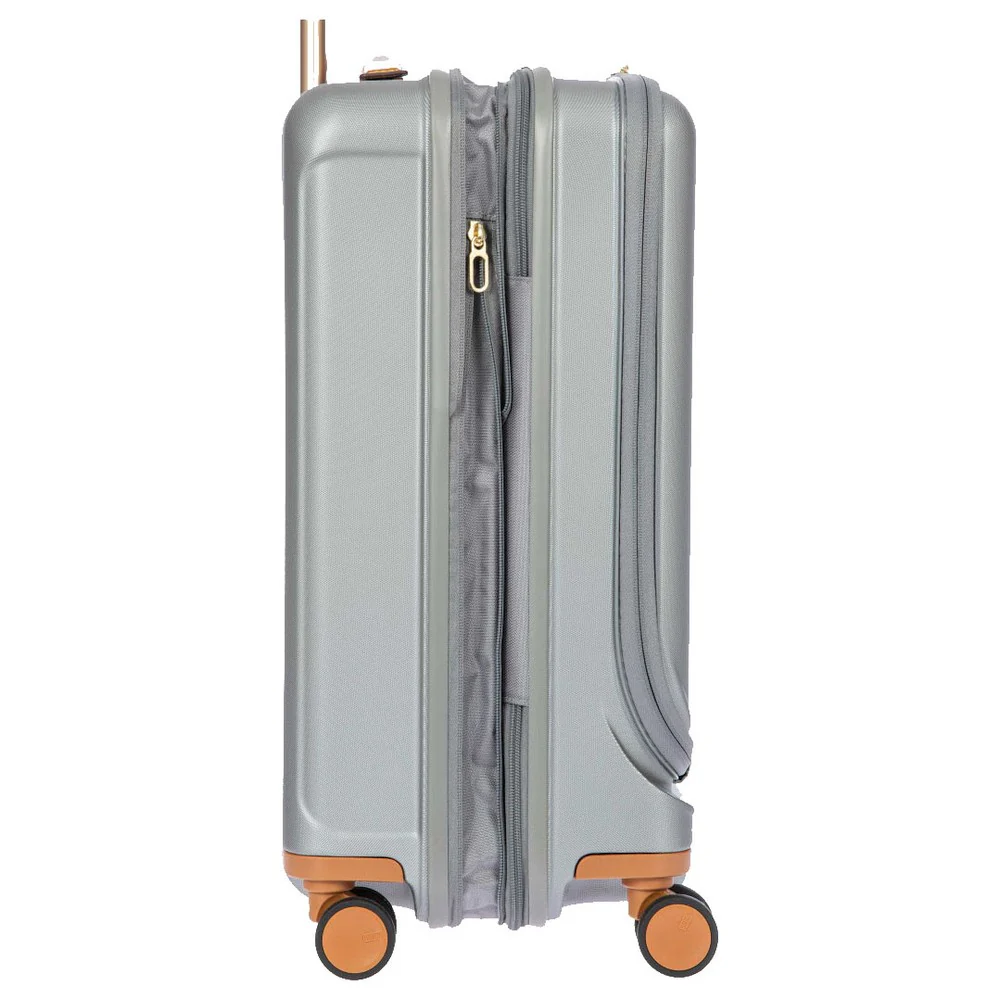 Brics Capri - 4-Rollen-Kabinentrolley mit Vortasche 55 cm (silver) - Image 8