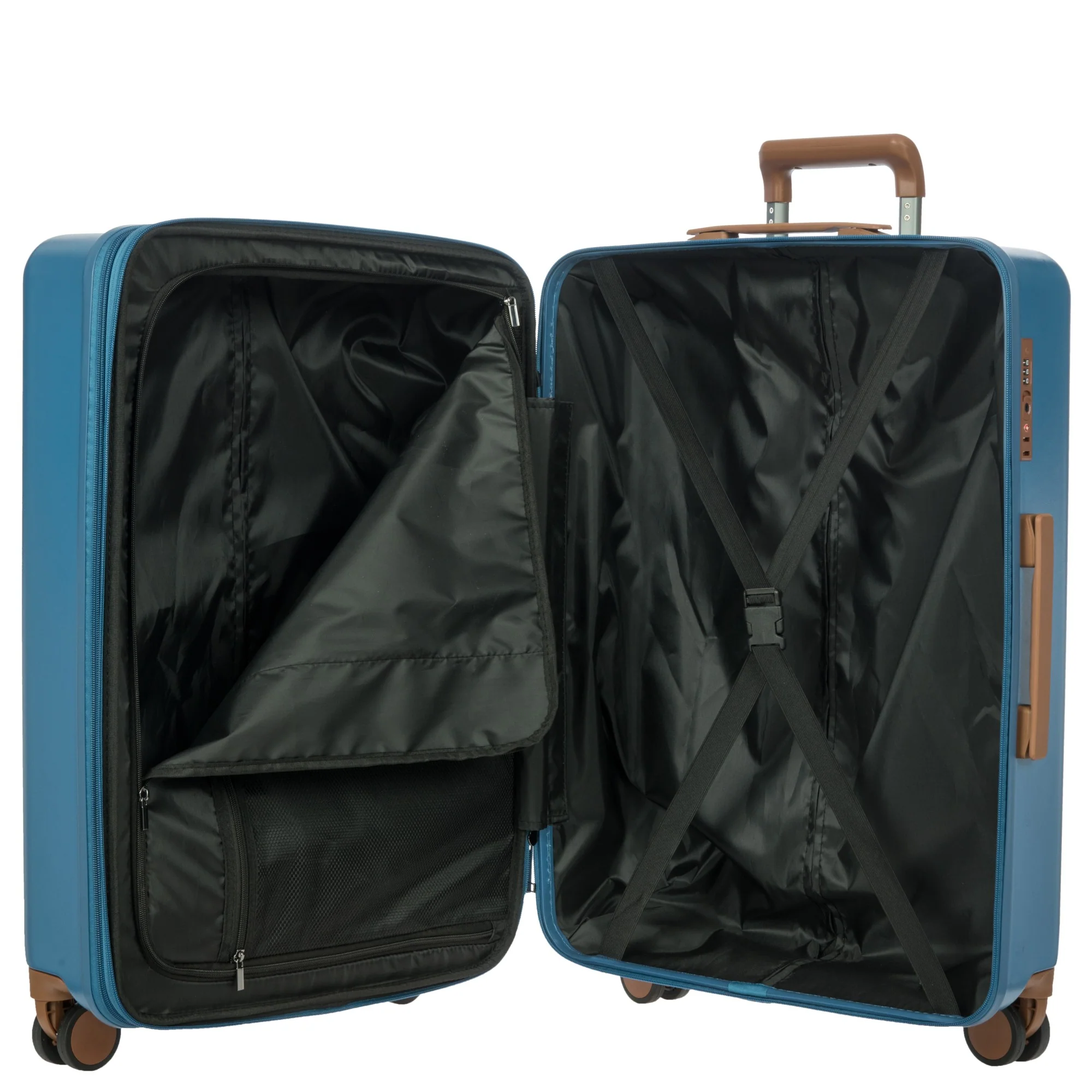 Brics Ferrara - 4-Rollen-Trolley M 67 cm erw. (denim) - Image 6