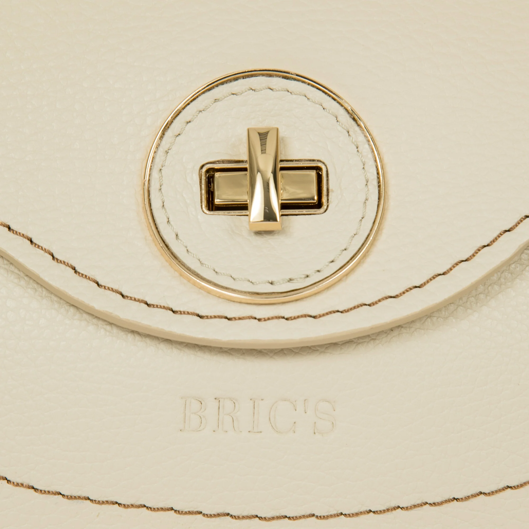 Brics Gardenia - Umhängetasche 23 cm (cream/caramel) - Image 6
