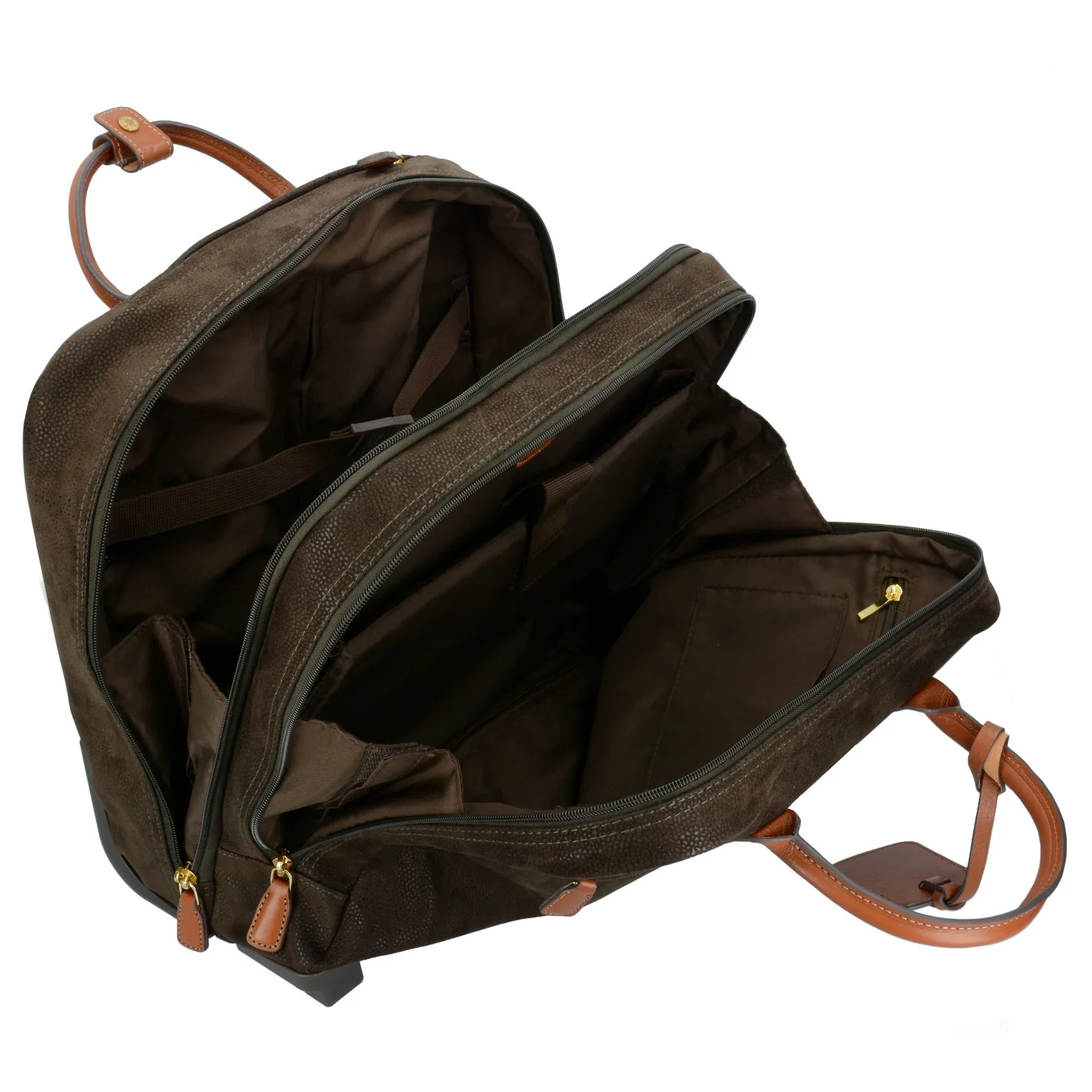 Brics Life - 2-Rollen Businesstrolley 41 cm (olive) - Image 5