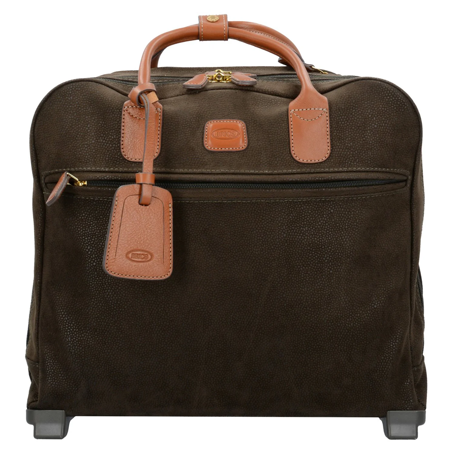 Brics Life - 2-Rollen Businesstrolley 41 cm (olive) - Image 6