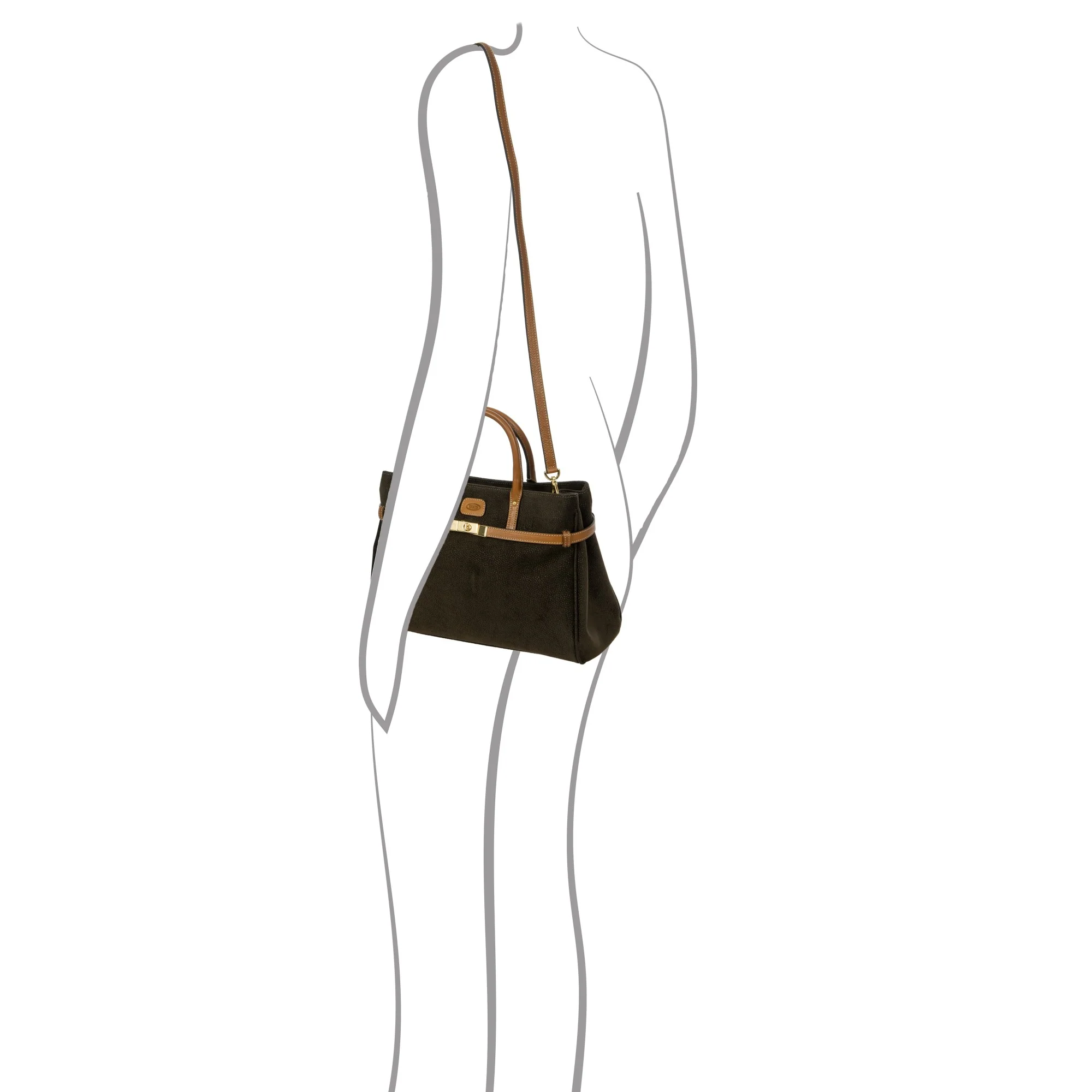 Brics Life - Handtasche 33 cm (olive) - Image 6
