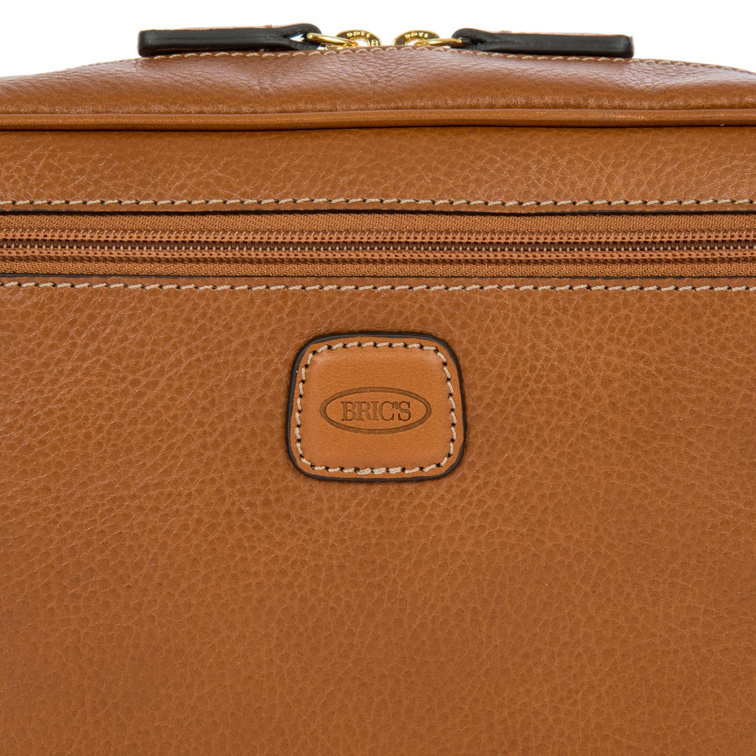 Brics Life Pelle - Kulturbeutel 25 cm (cognac) - Image 6