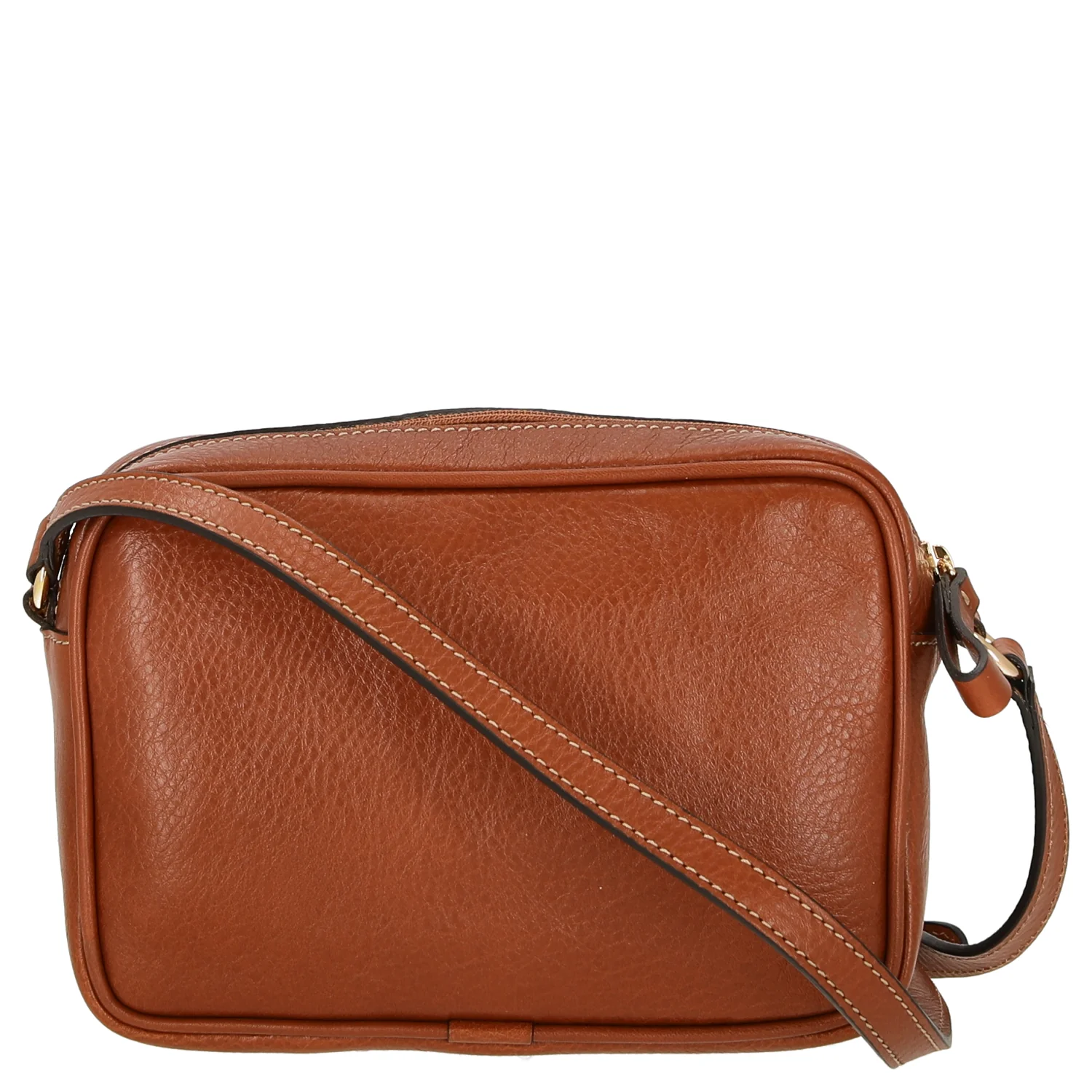 Brics Life Pelle - Umhängetasche 21 cm (cognac) - Image 4