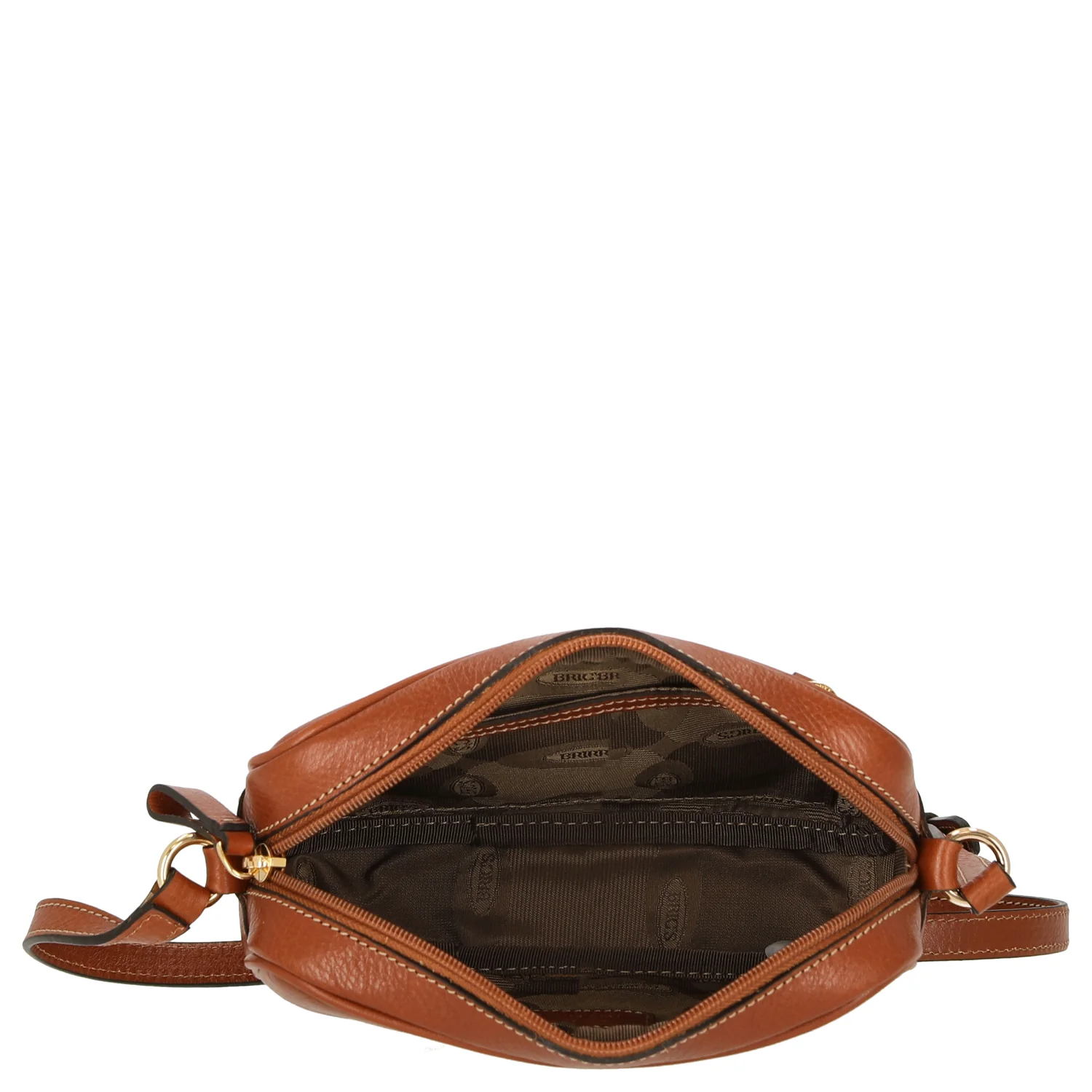 Brics Life Pelle - Umhängetasche 21 cm (cognac) - Image 6