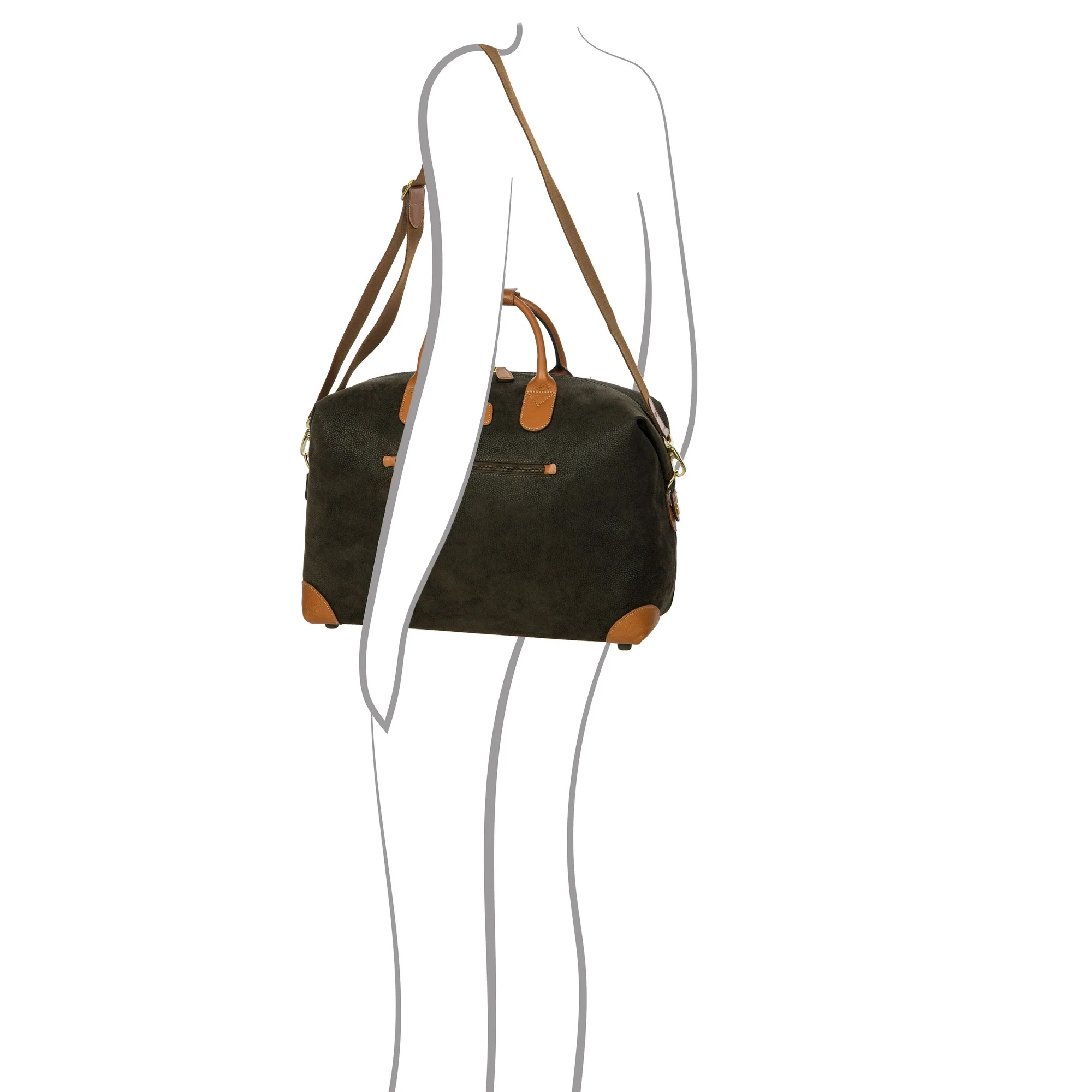 Brics Life Weekender - Reisetasche 43 cm (olive) - Image 7