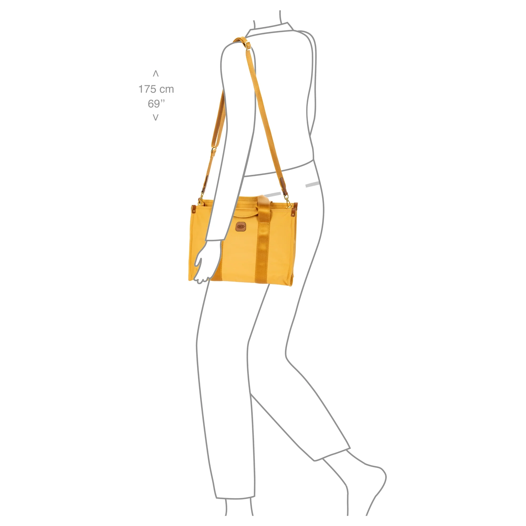 Brics Opera Bag - Henkeltasche 35 cm (honey) - Image 7