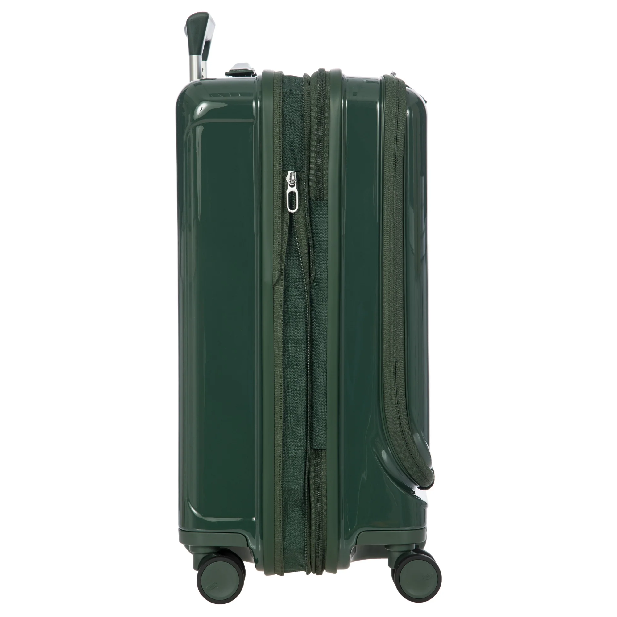 Brics Positano - 4-Rollen Kabinentrolley 55 cm USB erw. (emerald green) - Image 8