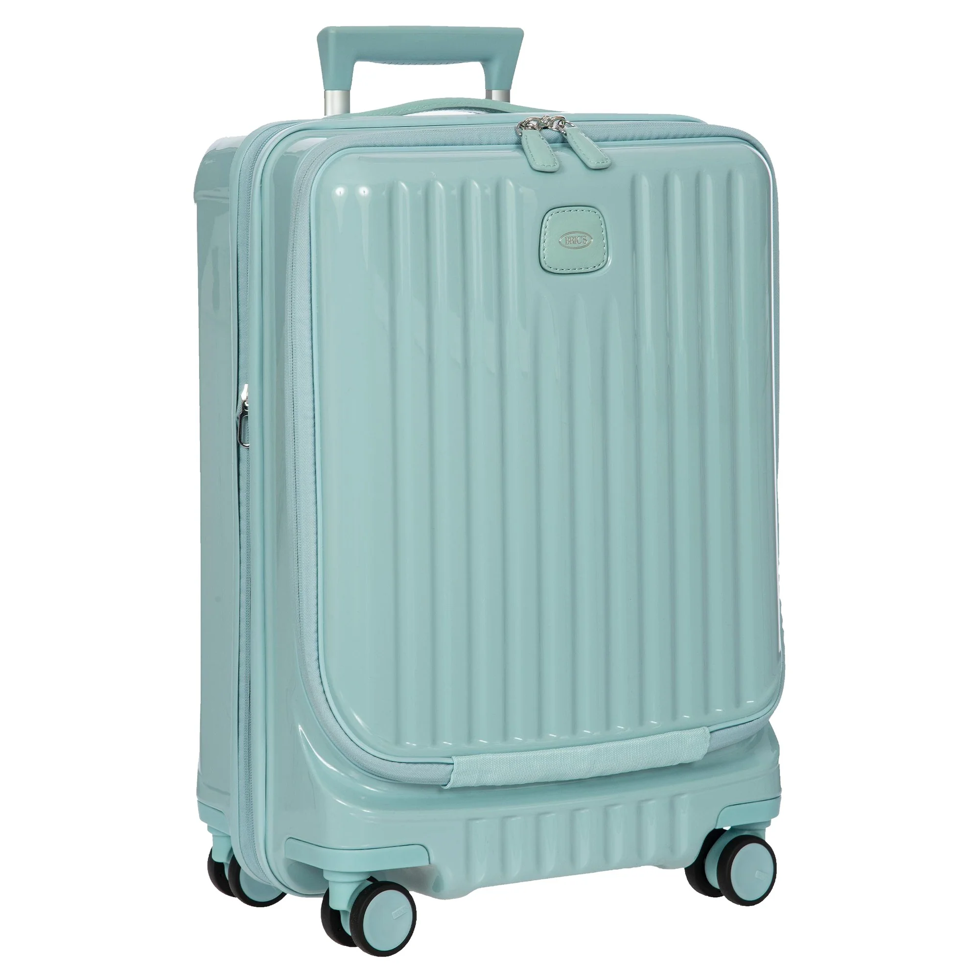 Brics Positano - 4-Rollen Kabinentrolley 55 cm USB erw. (hellblau) - Image 5