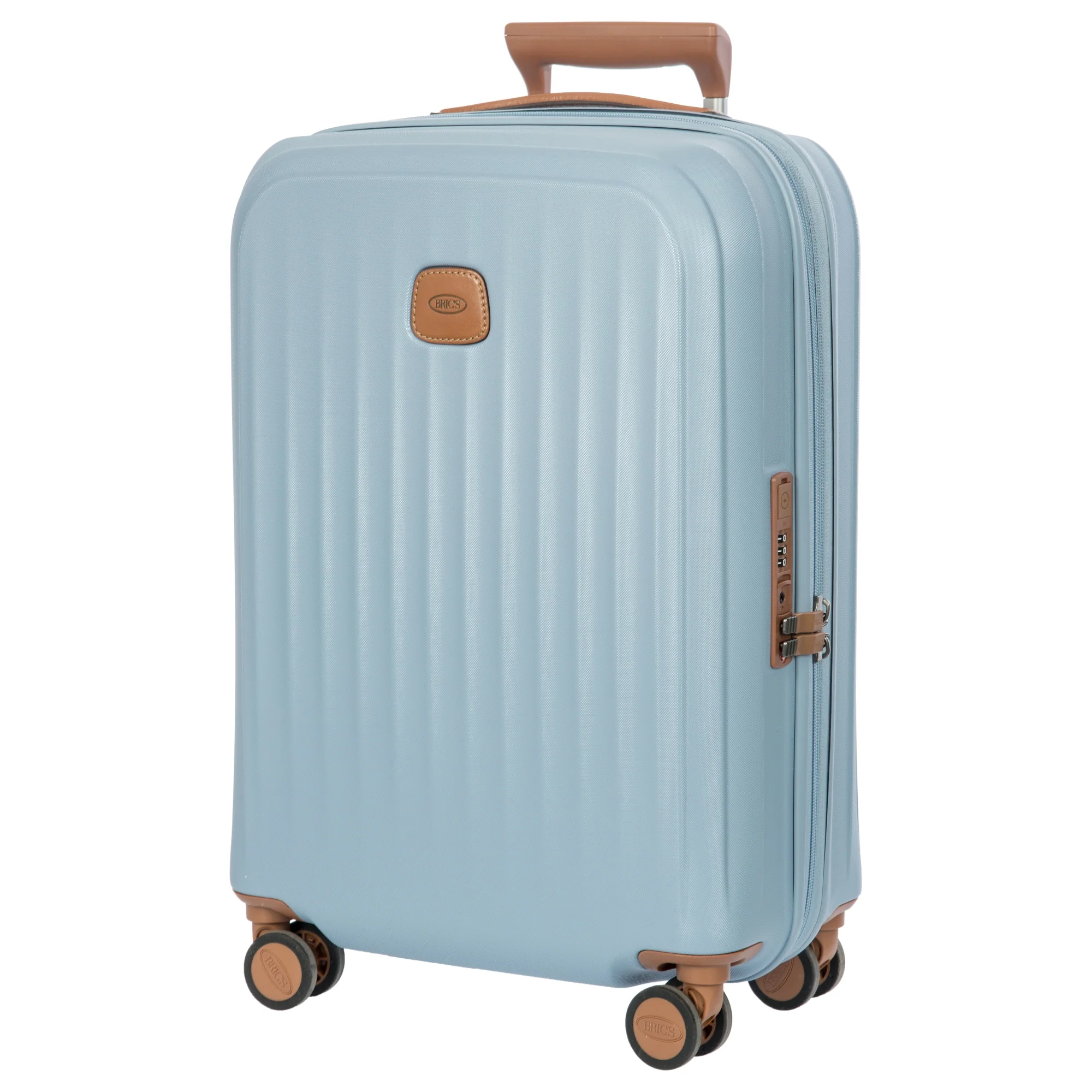 Brics Taormina - 4-Rollen-Kabinentrolley S 55 cm erw. USB (hellblau) - Image 2